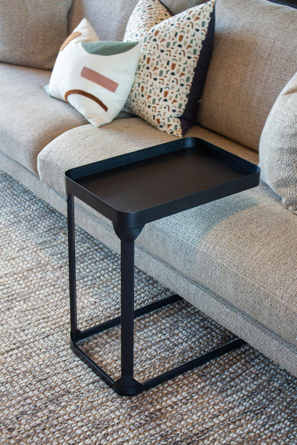 Alloy Sofa Side Table | Square
