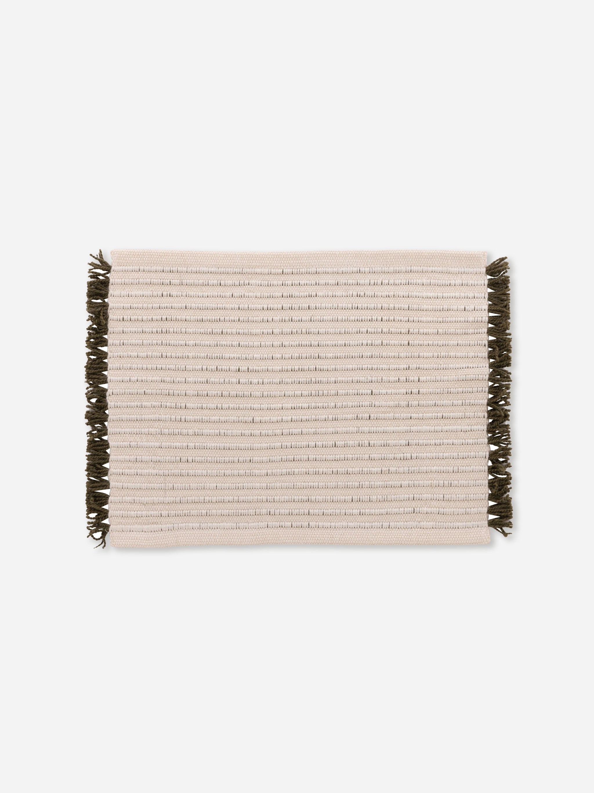 Isla Green Fringe Placemat