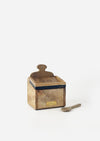 James Salt Box with Spoon