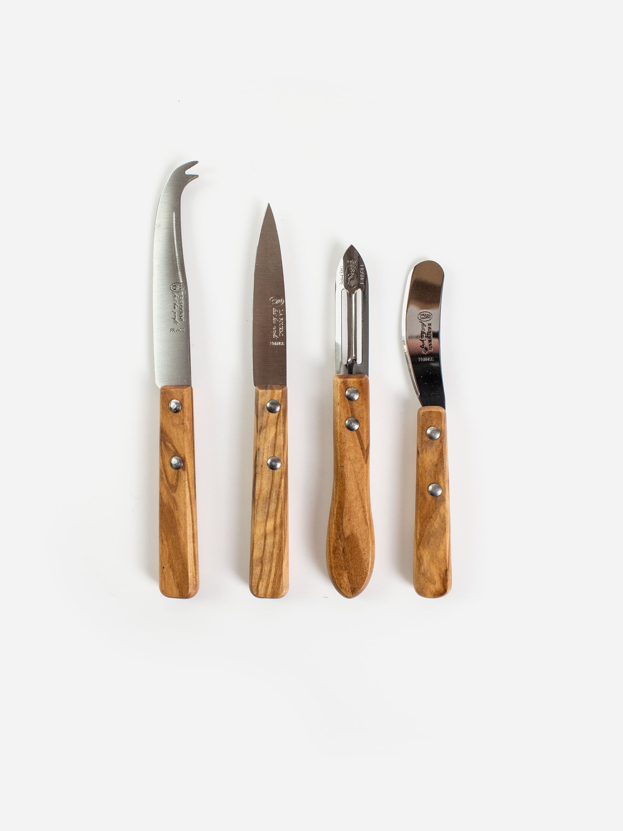 La Fourmi Olive Wood Knife Set