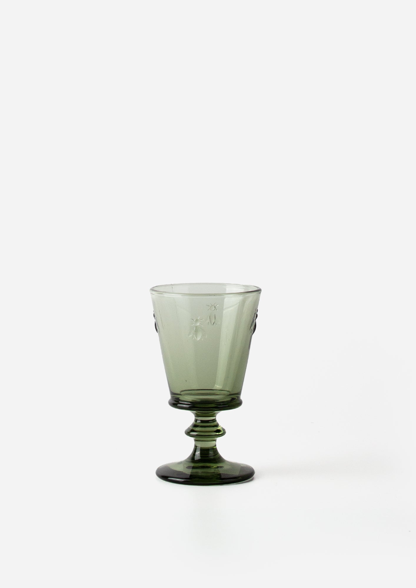 La Rochère Bee Wine Glass Light Green 240ml