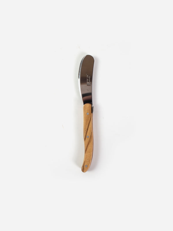 Laguiole Olive Wood Short Butter Knife