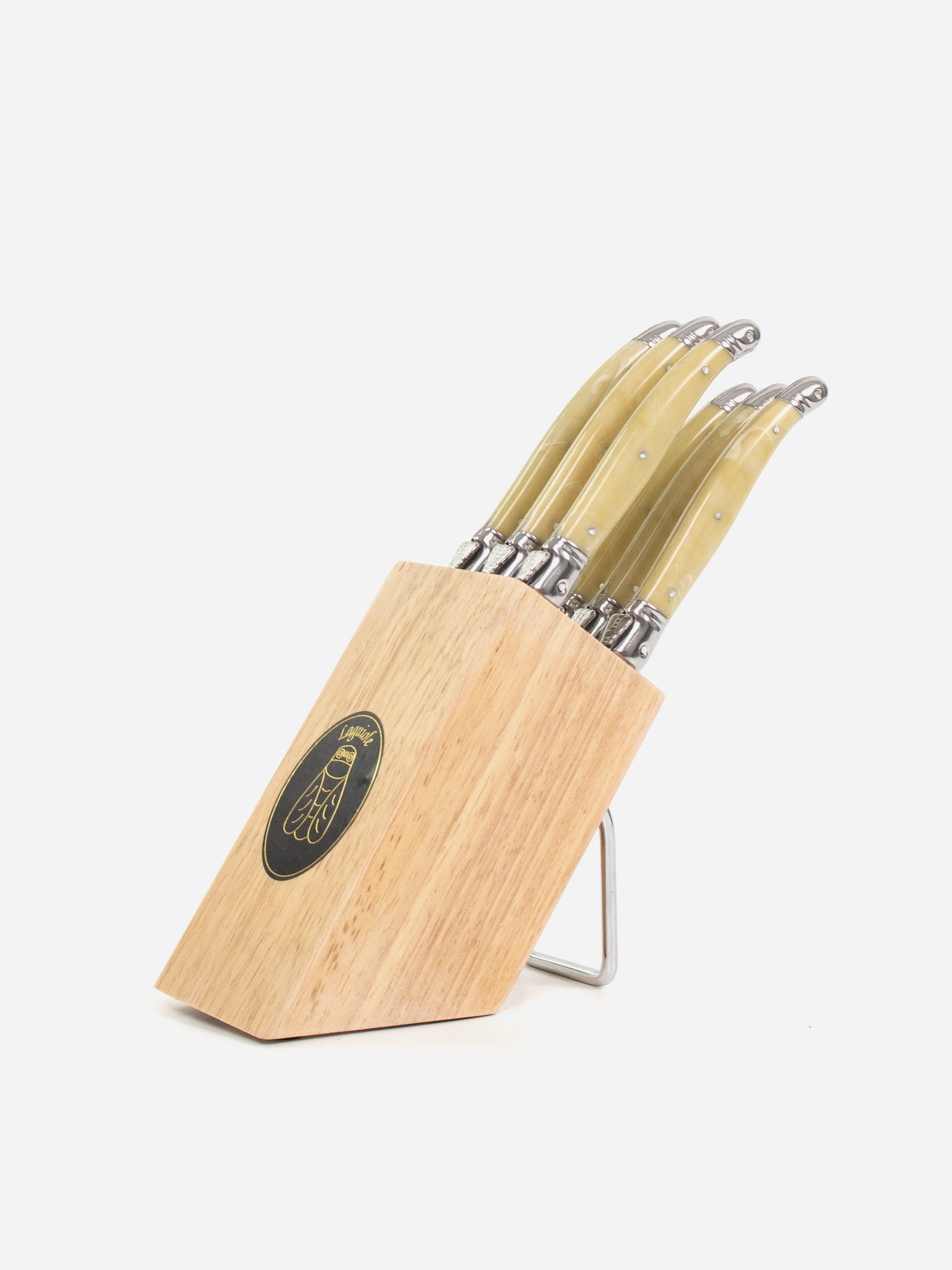 Laguiole Steak Knife Block