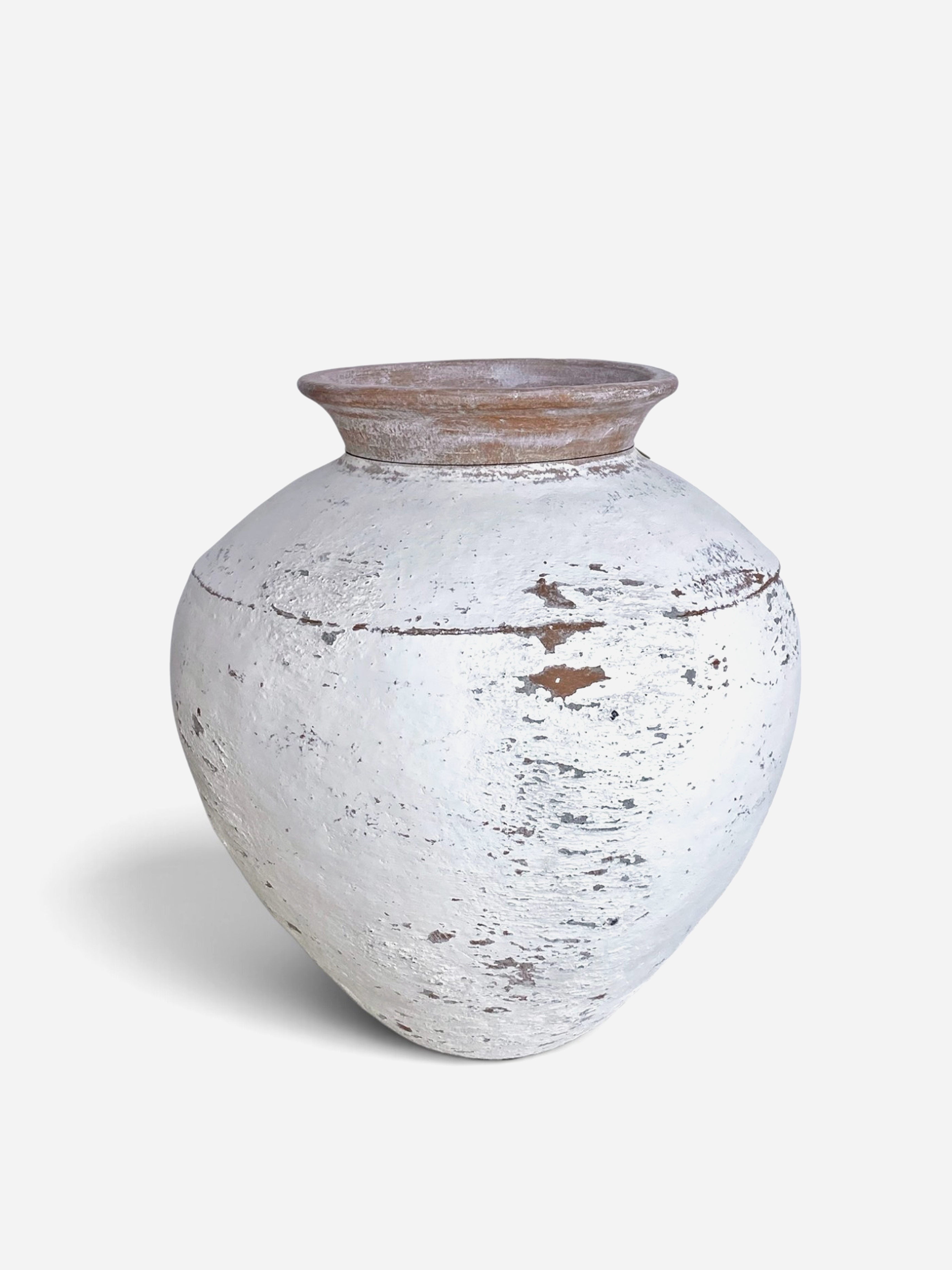 Lombok Sophia Whitewashed Pot