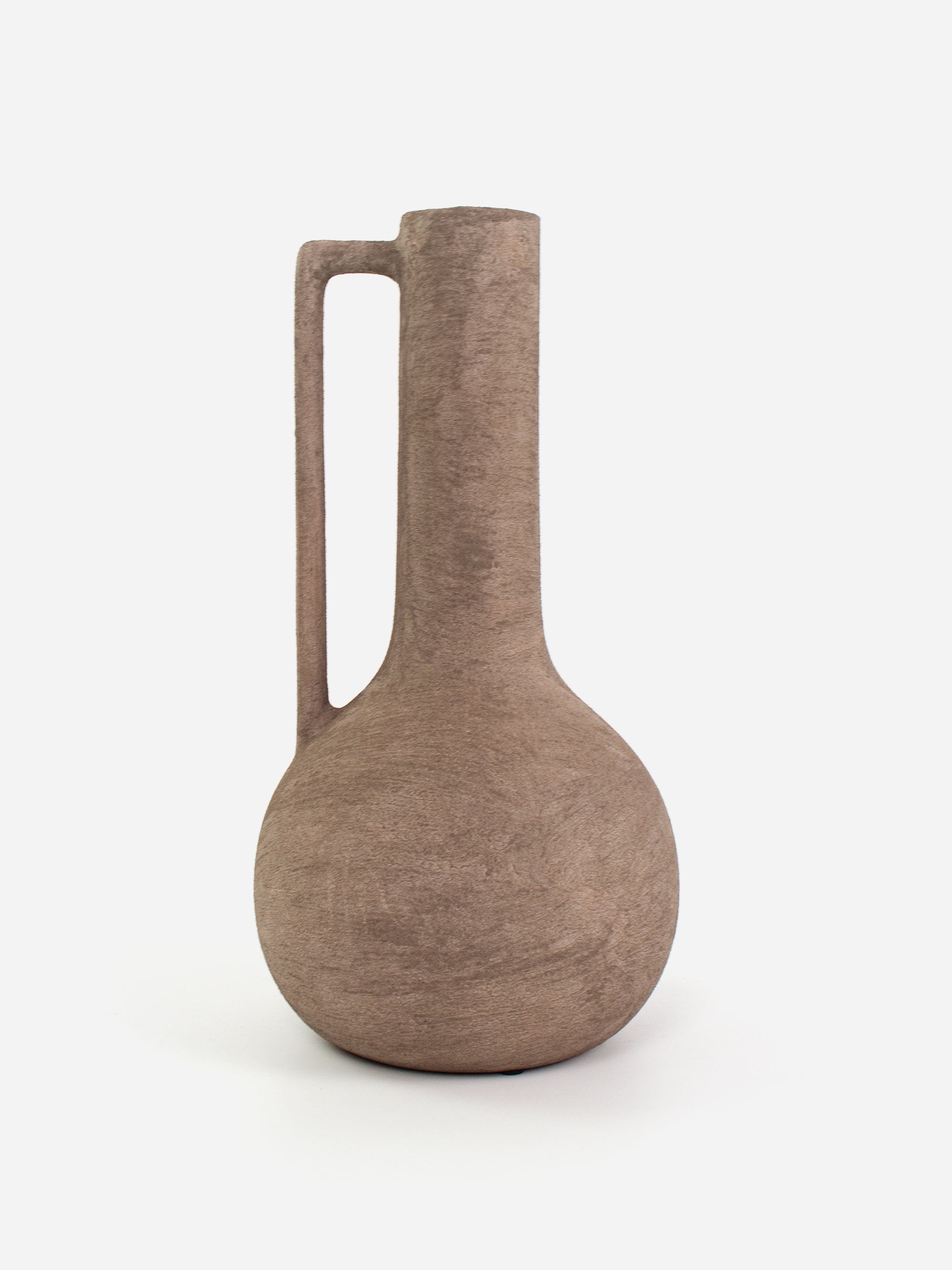 Long Neck Vase with Handle