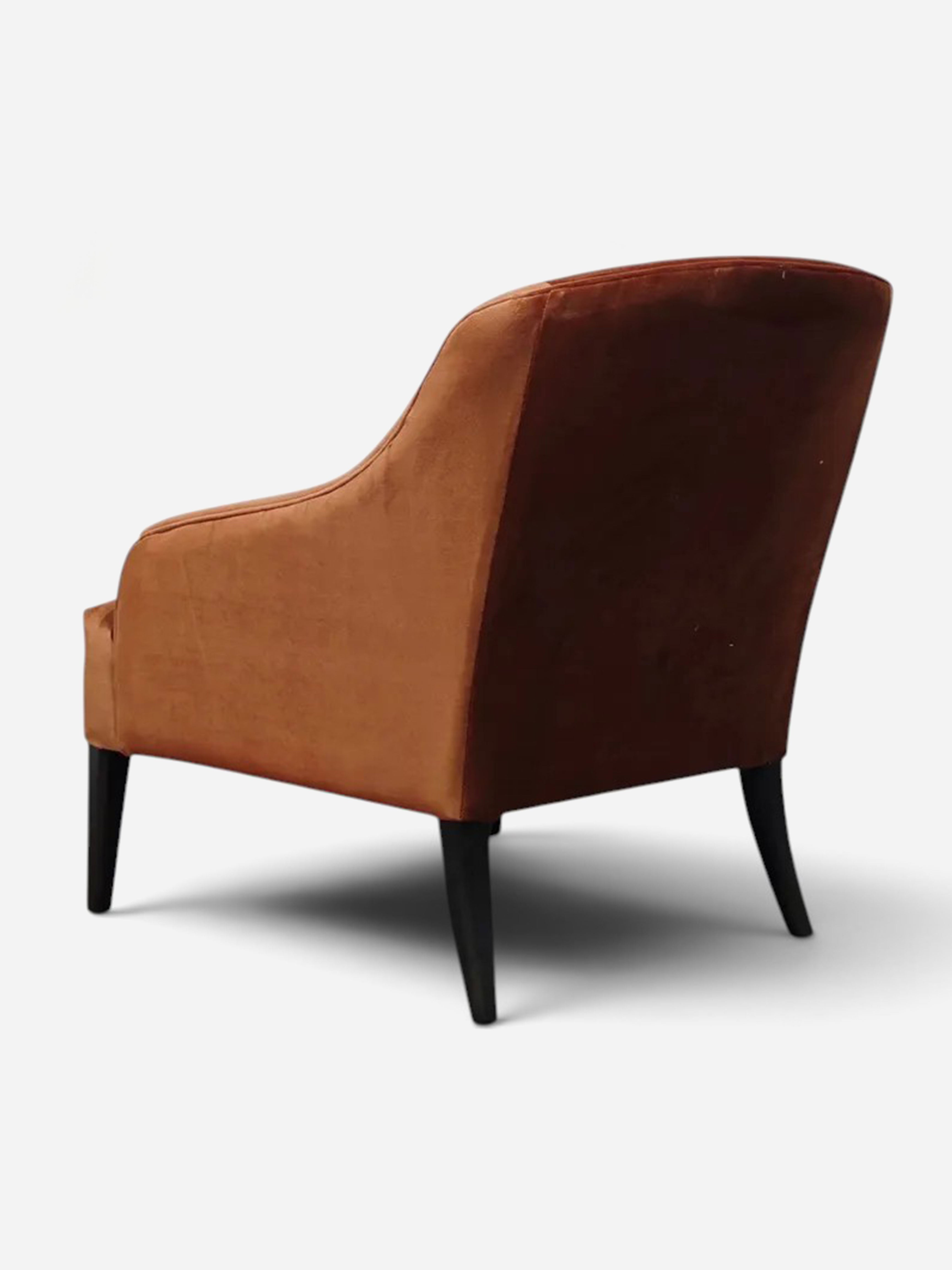 Luna Rust Armchair