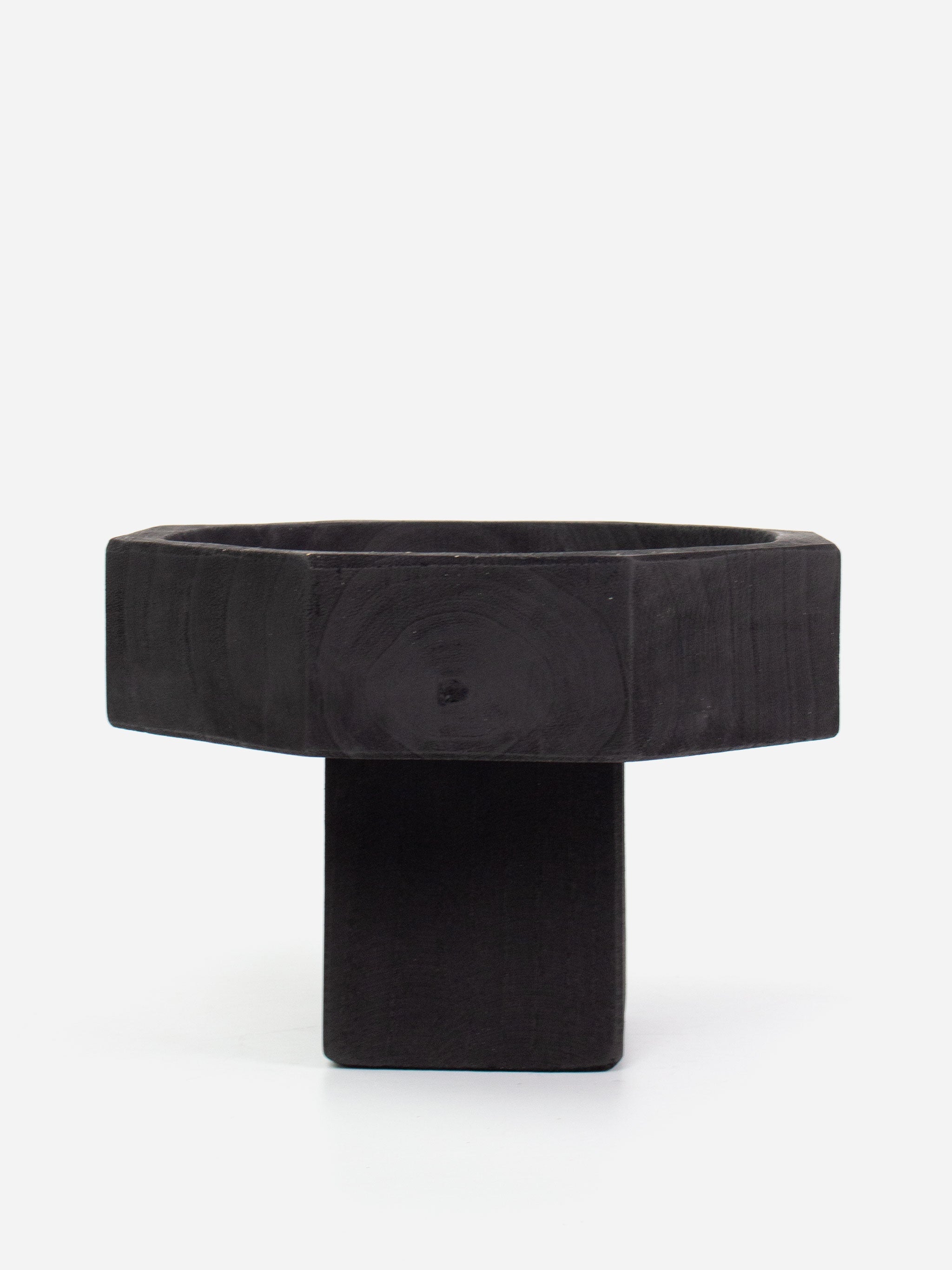 Lyra Wooden Pedestal Tray