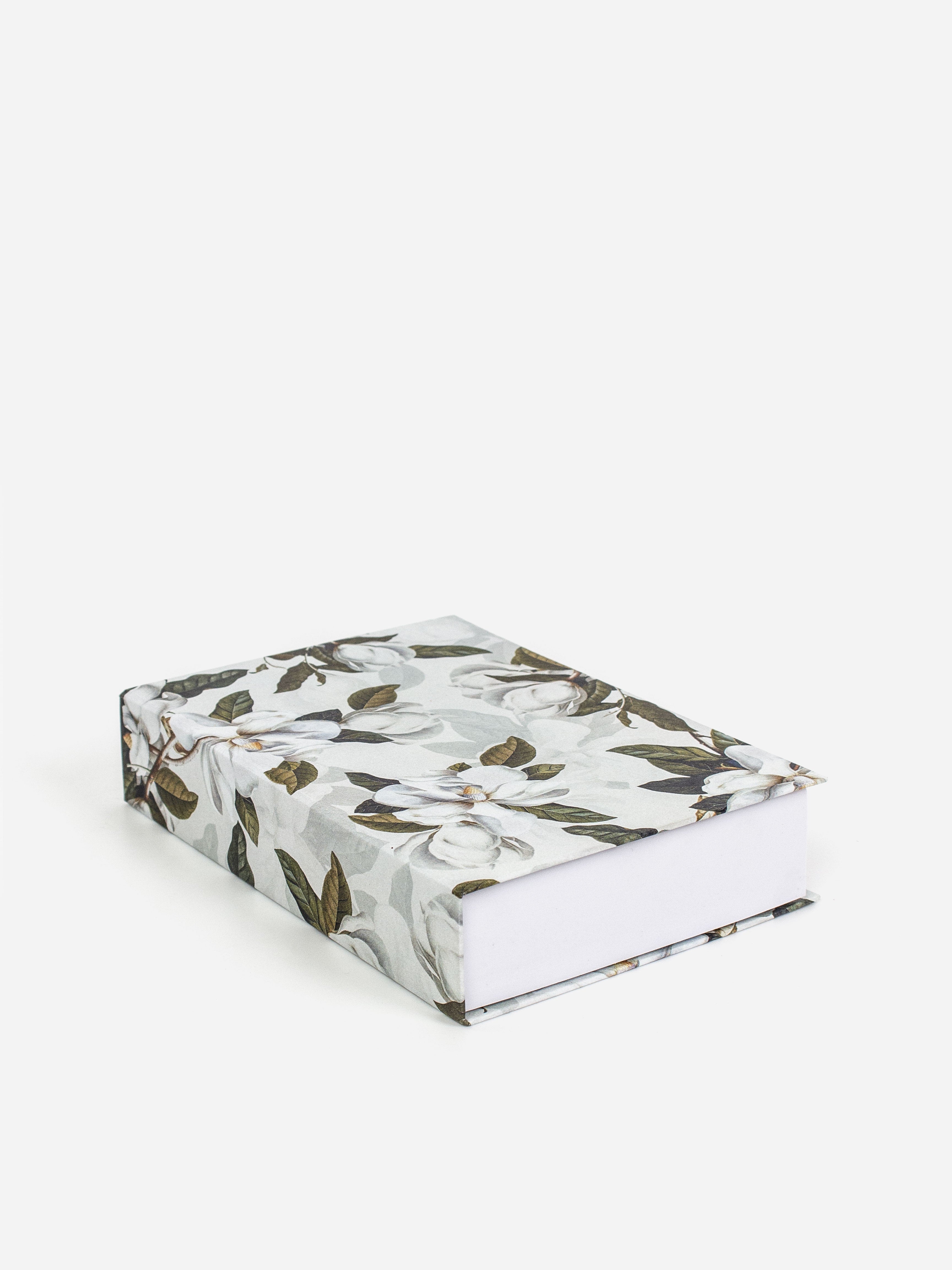 Magnolias White Jotter Pad