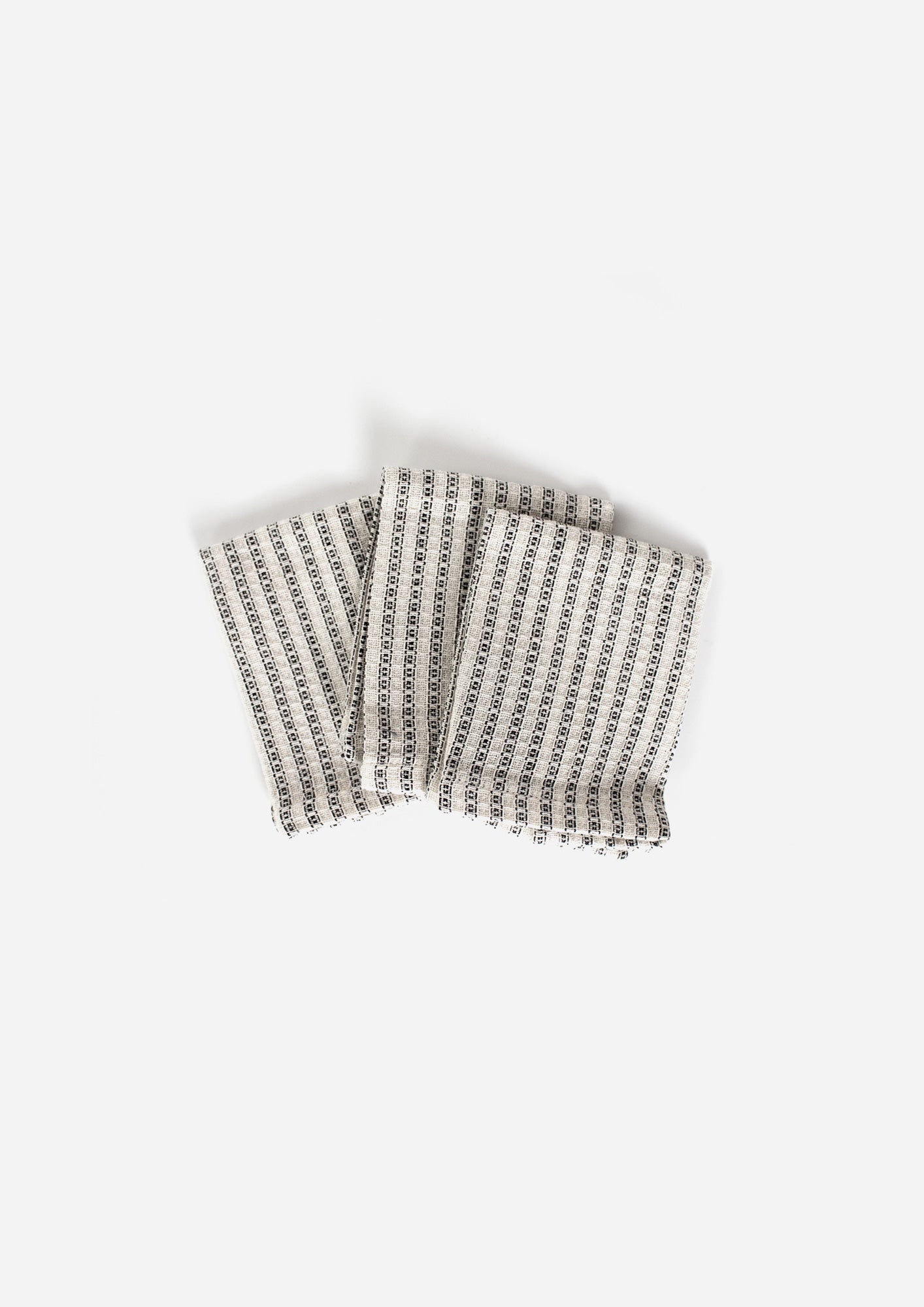 Manor Stripe Waffle Dish Cloth Set