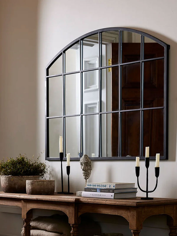 Mantle Arch Grid Mirror