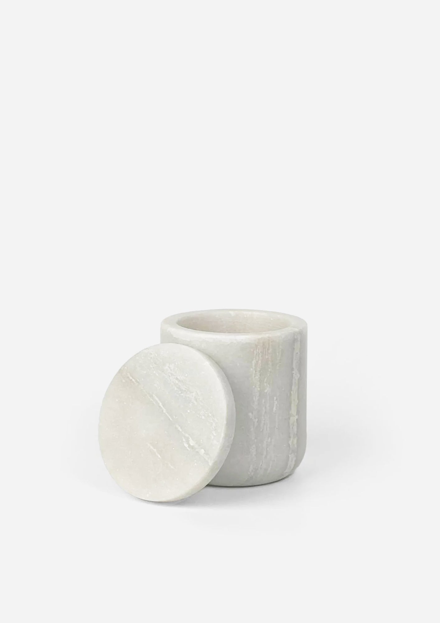 Marble Cotton Jar