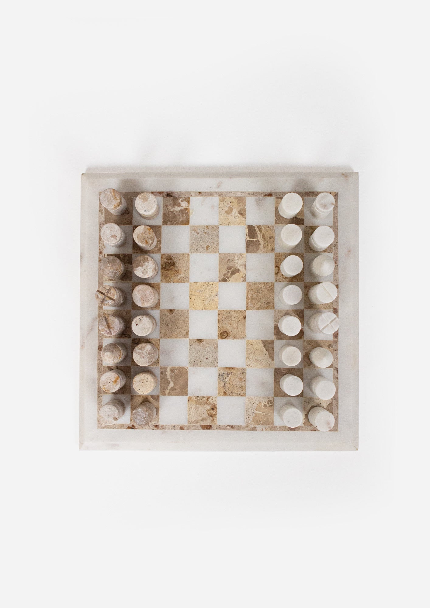 Marble Inlay Chess