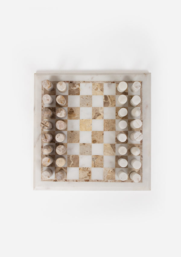 Marble Inlay Chess