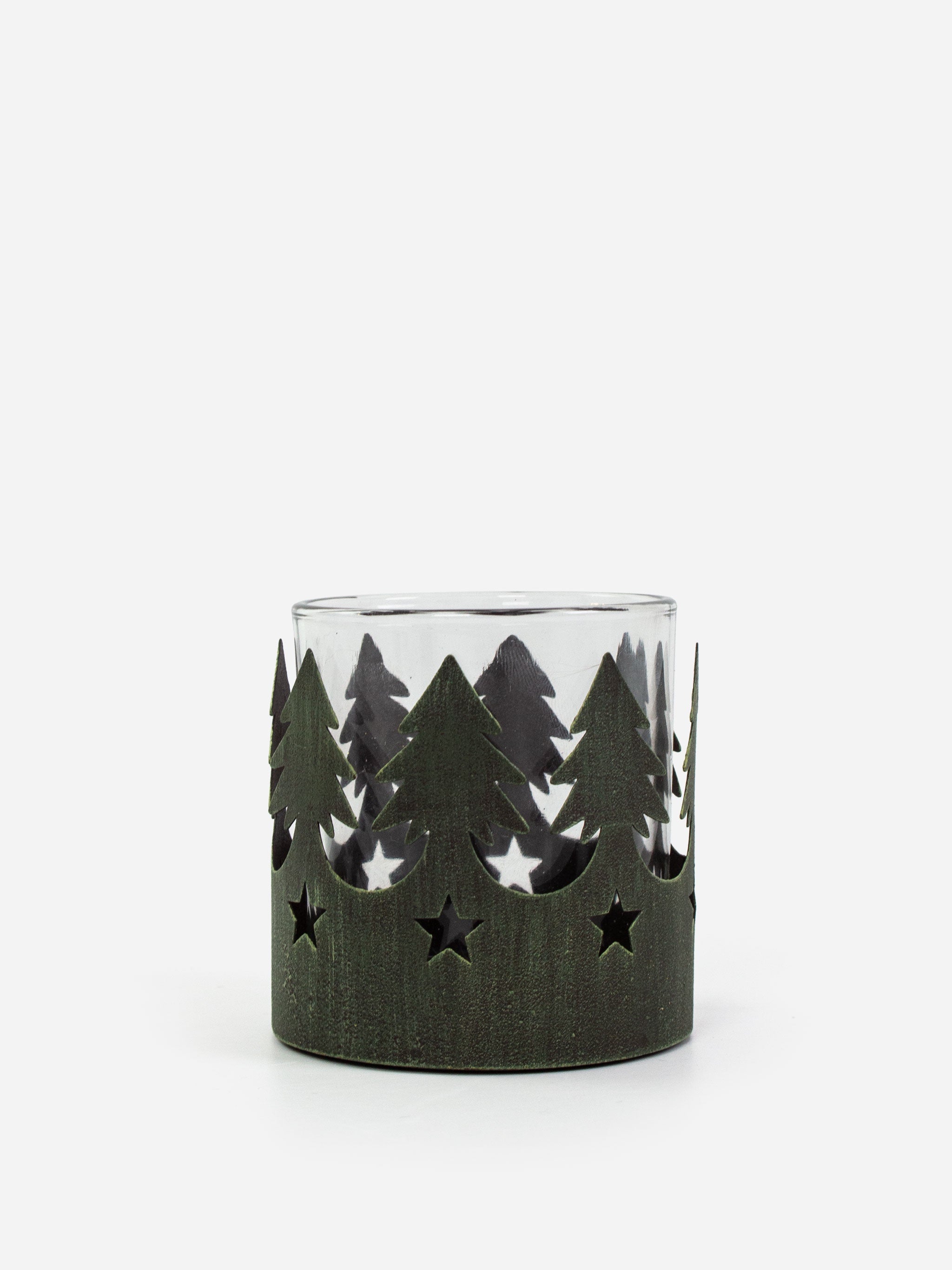 Metal Christmas Tree Candle Holder