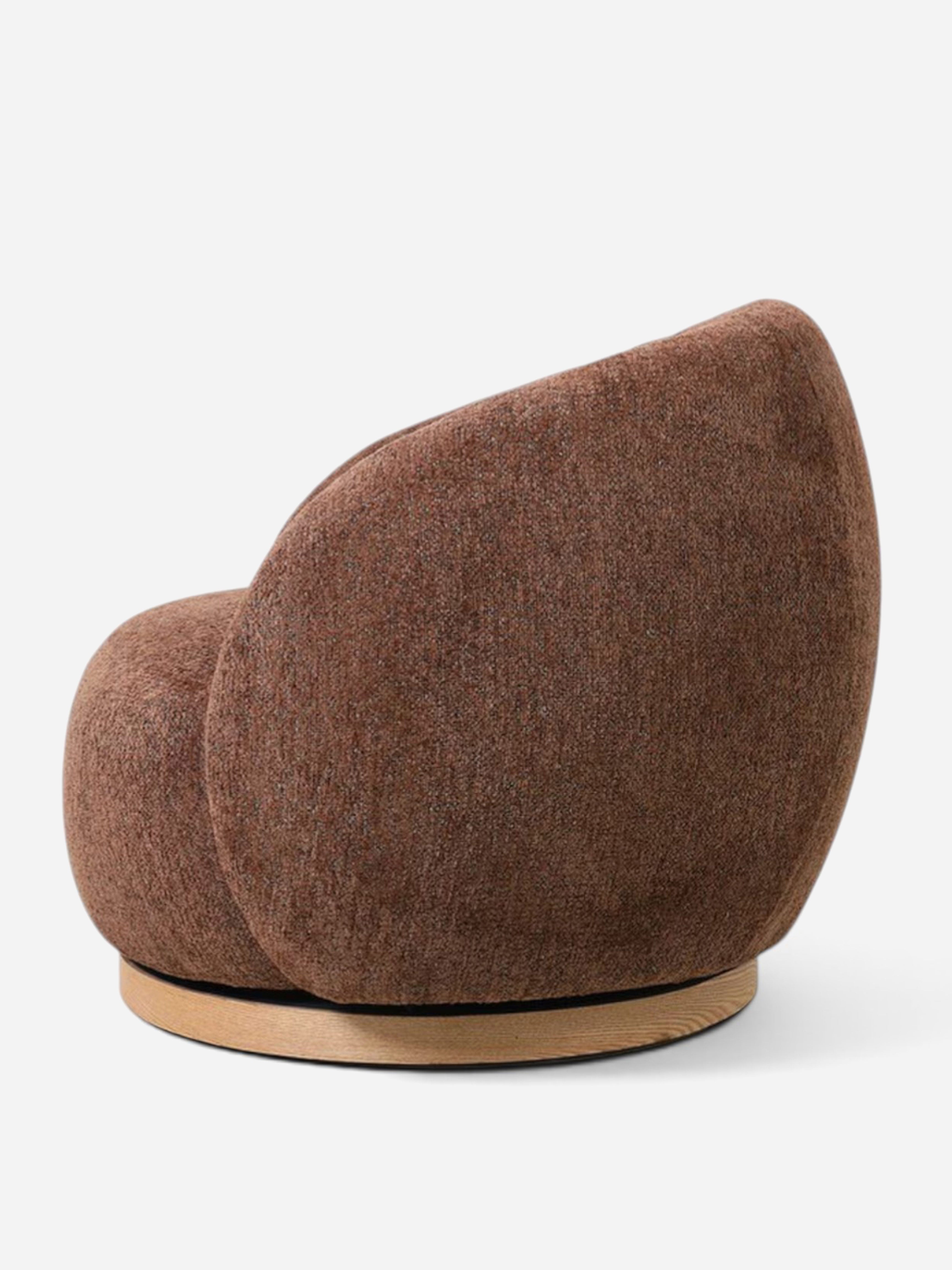 Miami Tobacco Swivel Chair
