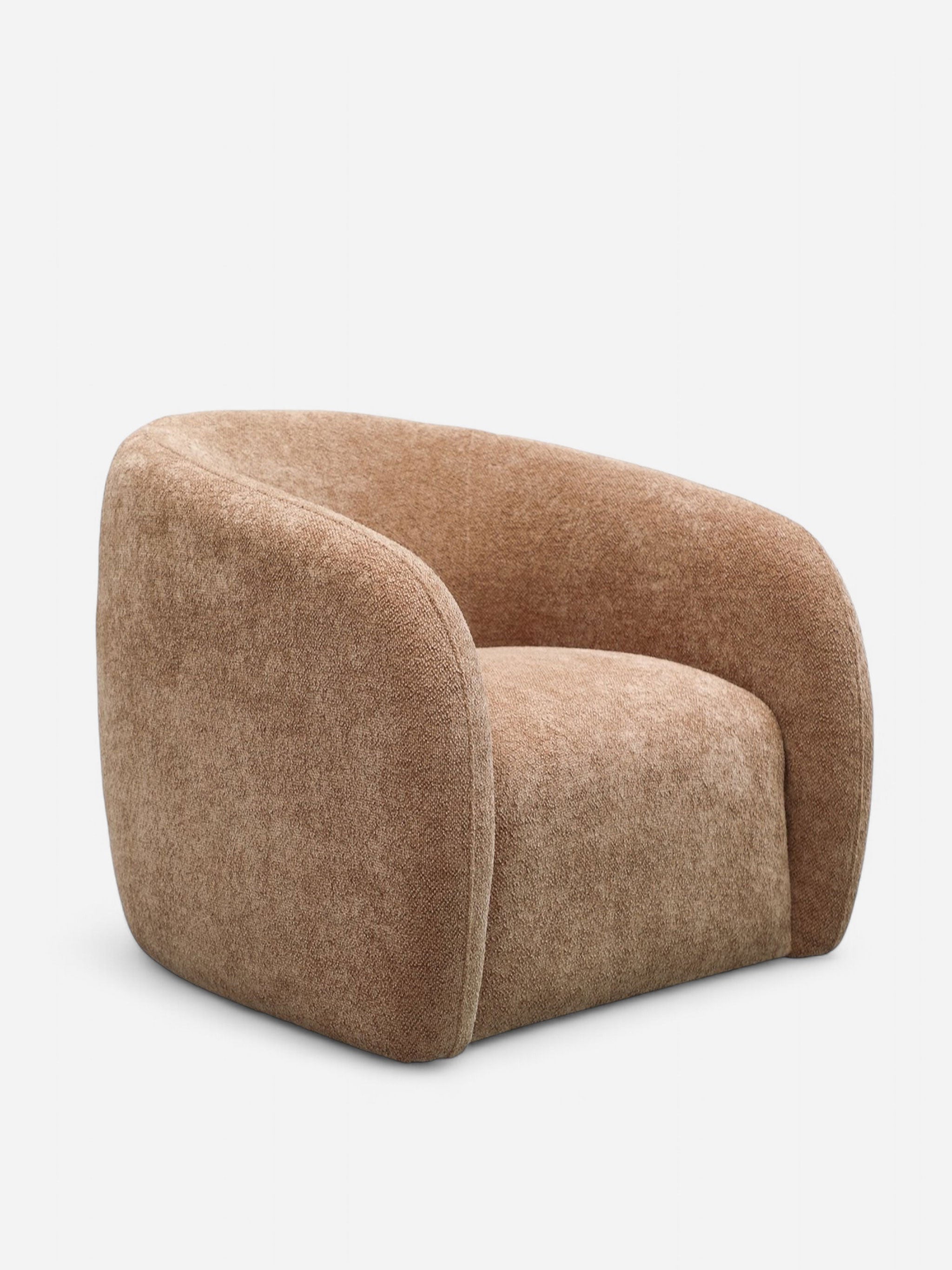 Max Caramel Swivel Chair