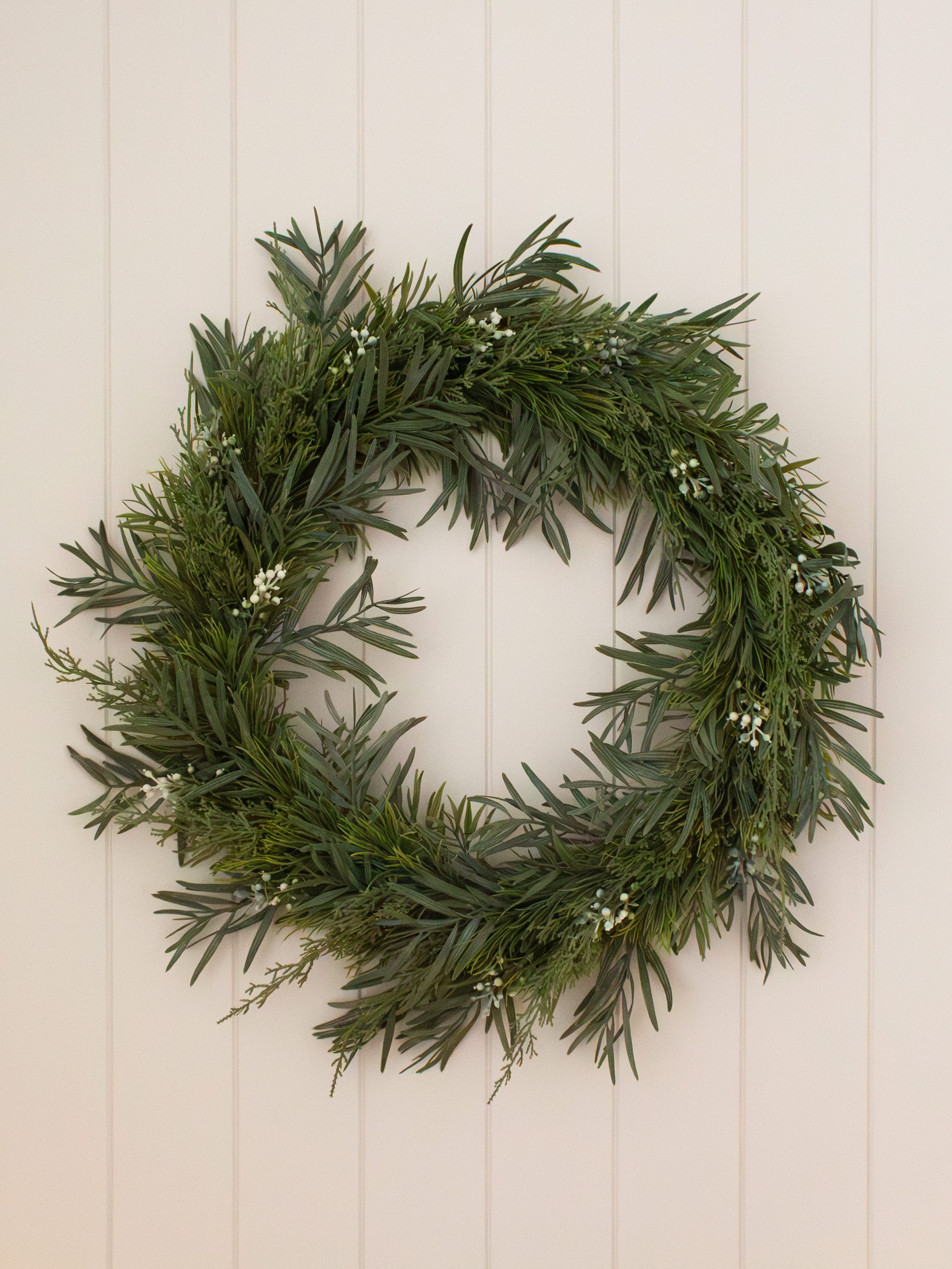 Mixed Wintergreen Wreath