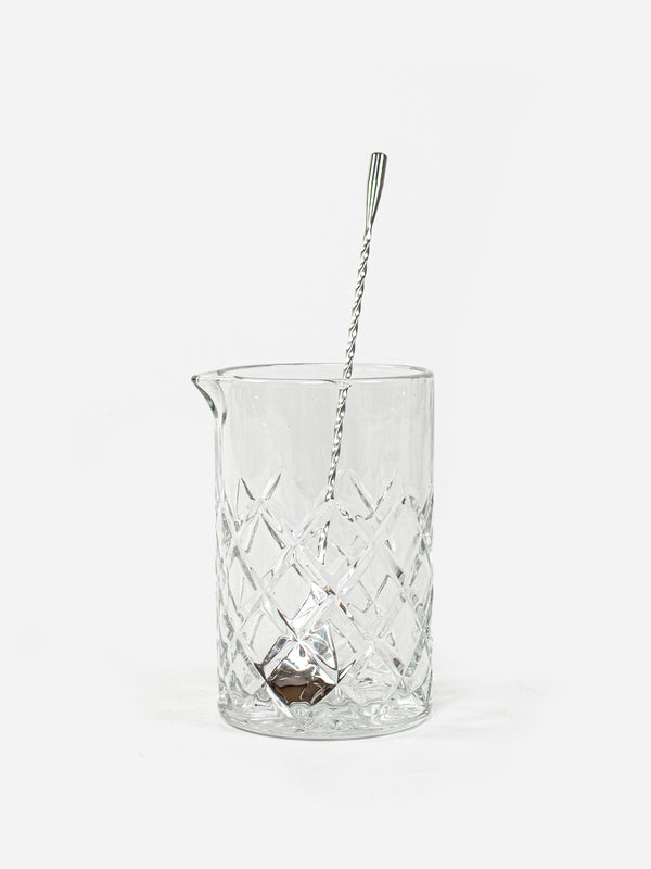 Mixing Glass with Stirrer