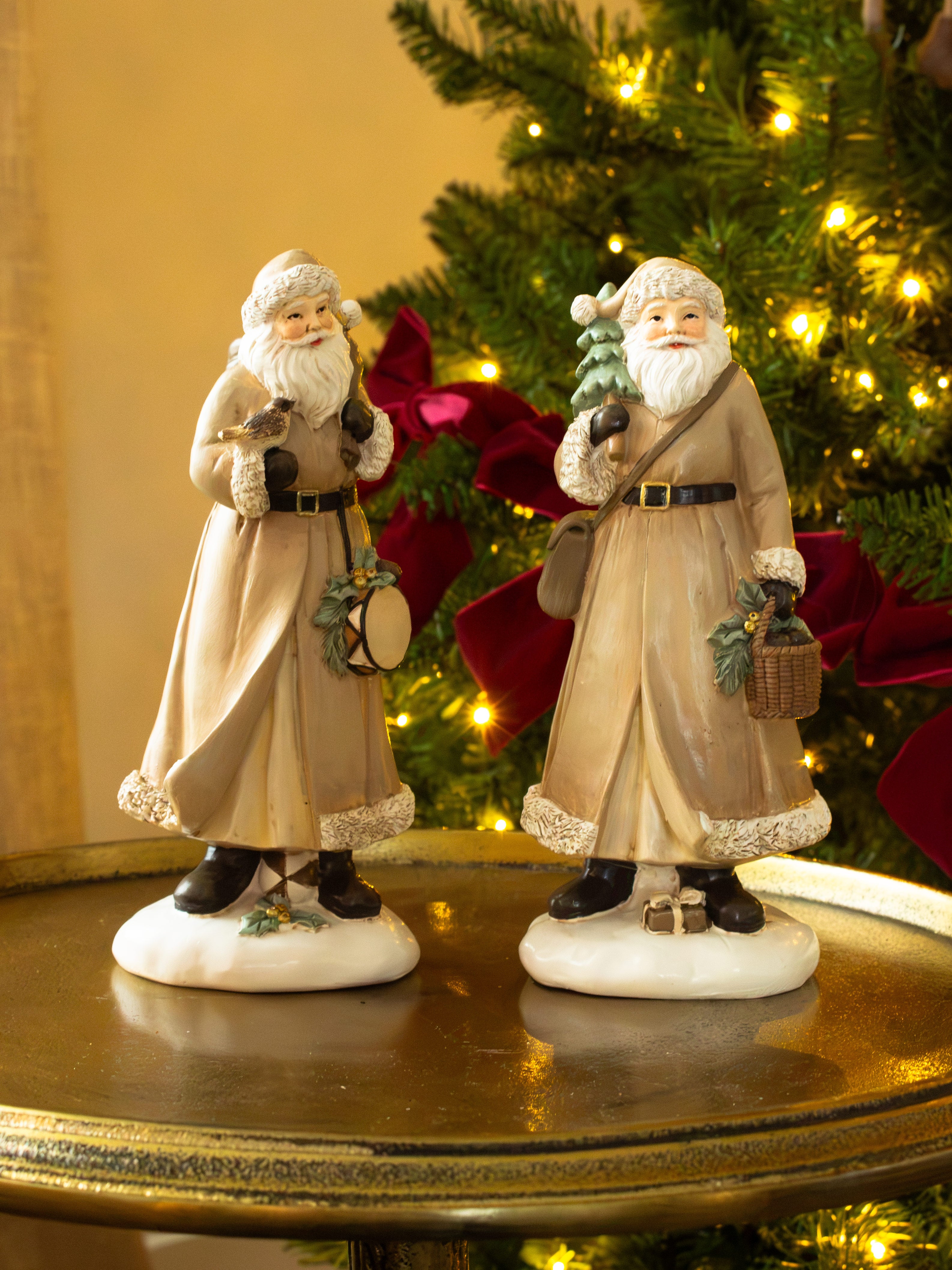 Natural Santa with Drum