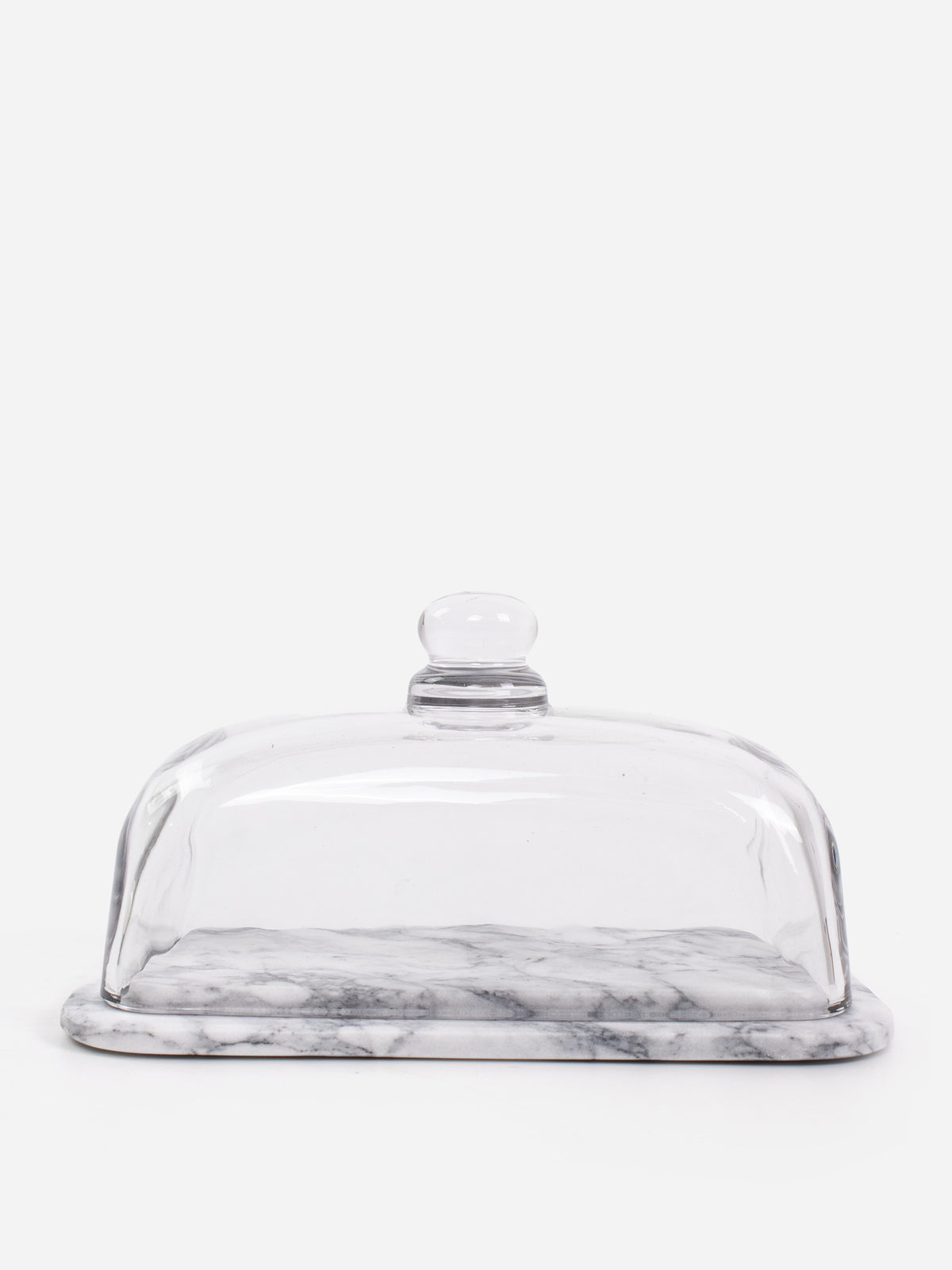 Nuvolo Marble Butter Dish