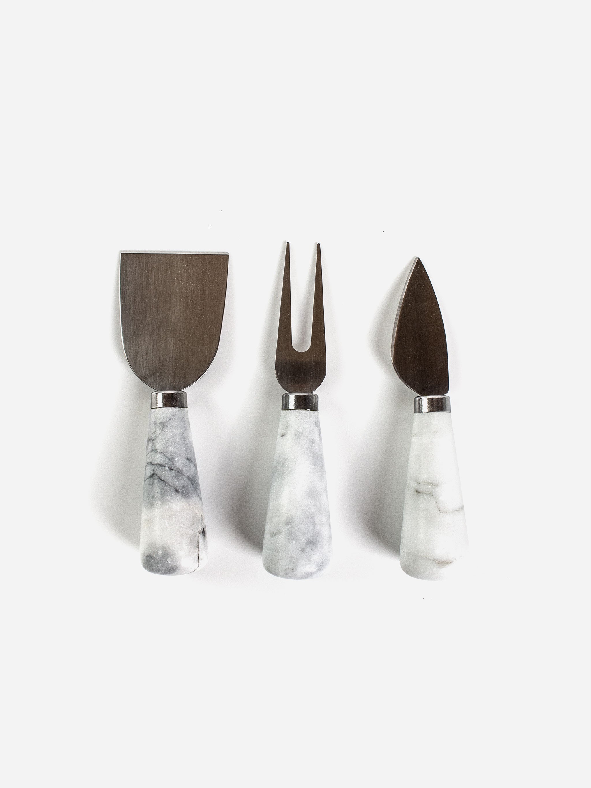 Nuvolo Marble Cheese Knife Set