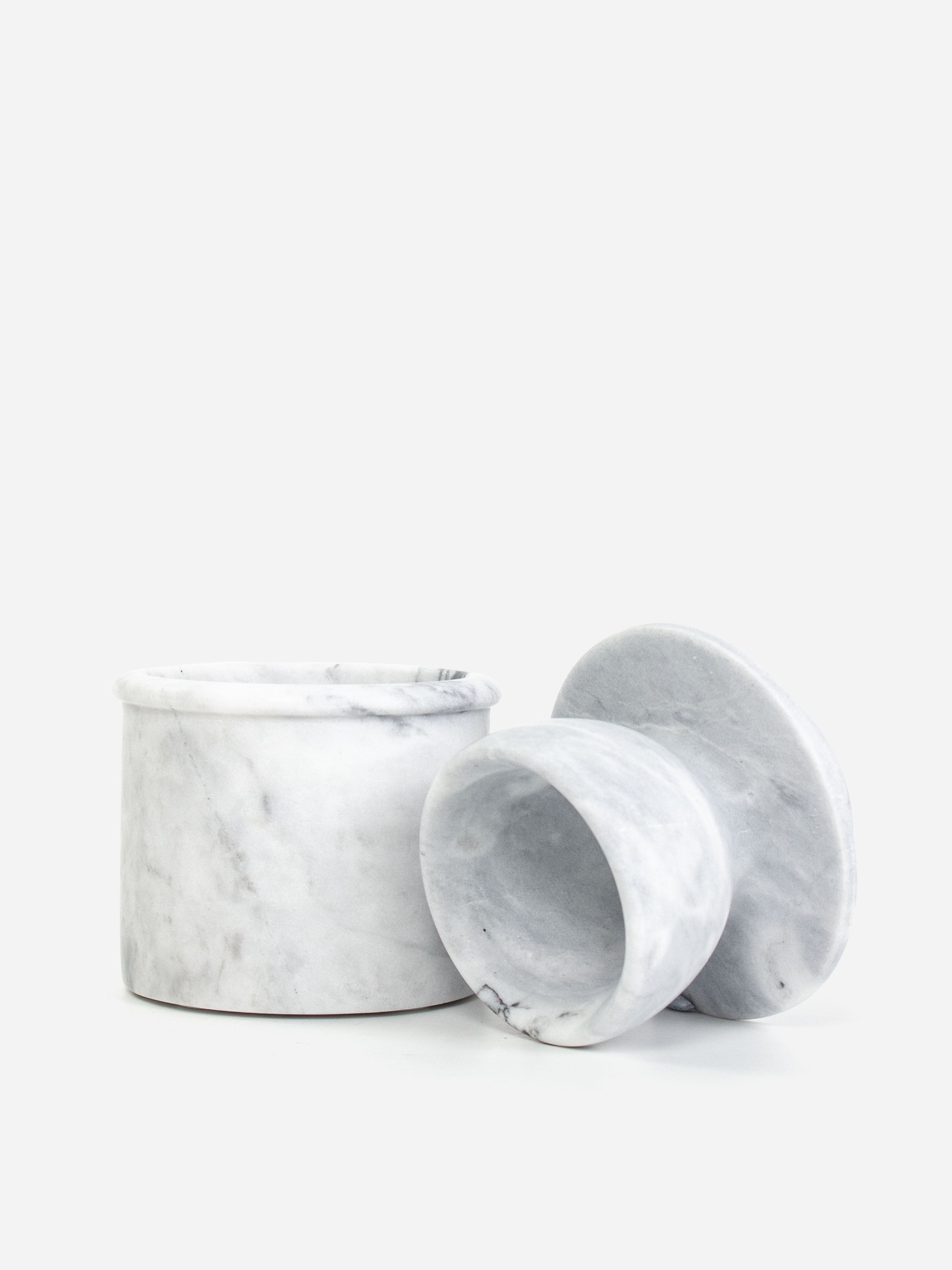 Nuvolo Marble French Butter Bell