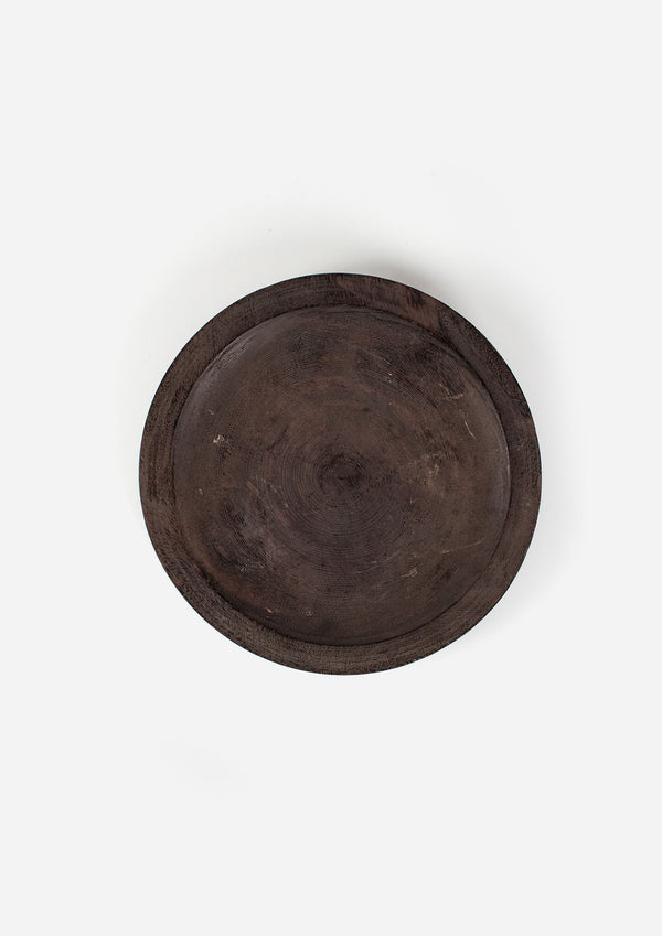Old Wooden Platter