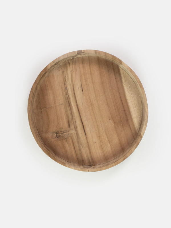 Organic Teak Serving Bowl