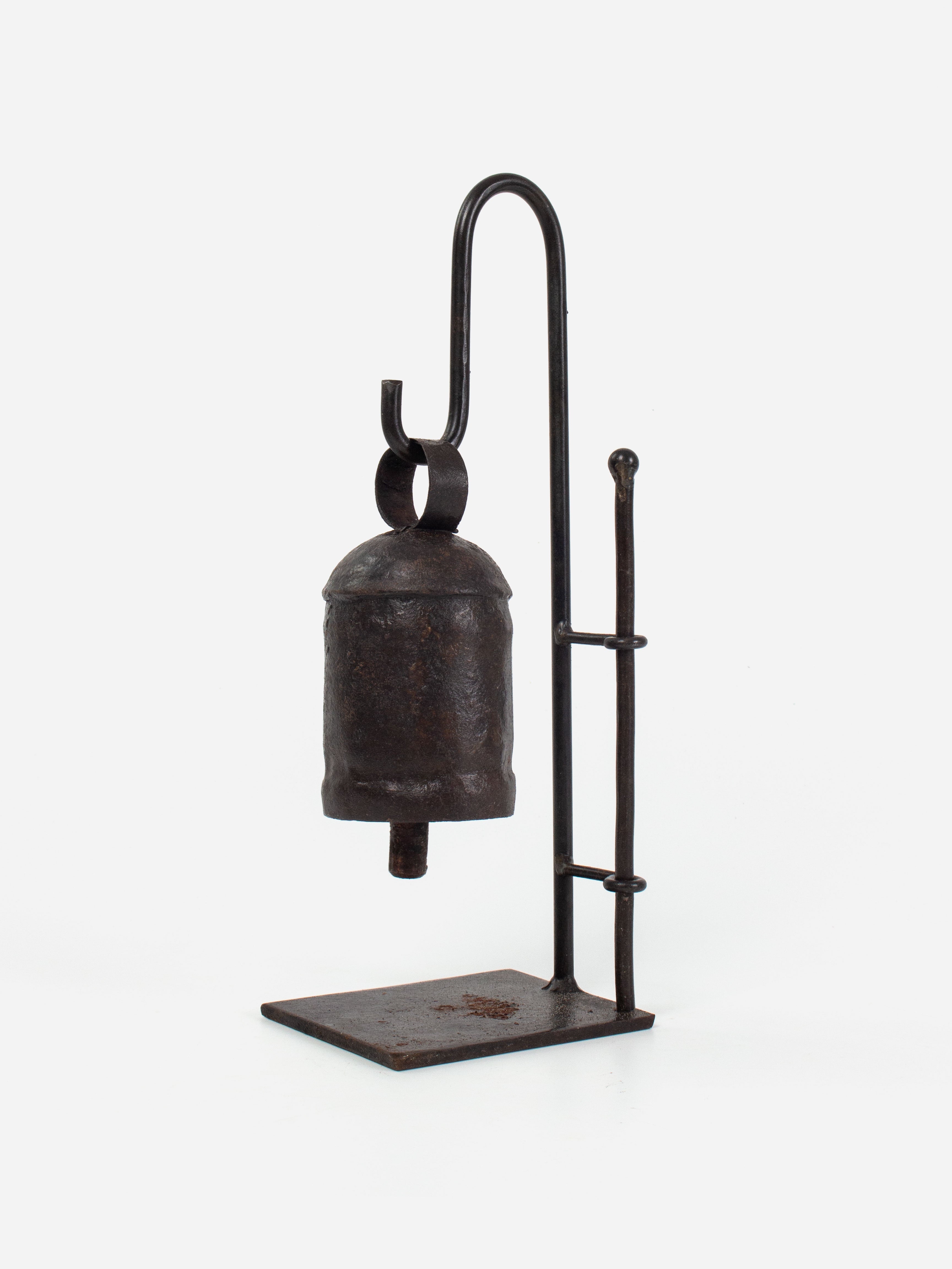 Original Iron Bell on Stand