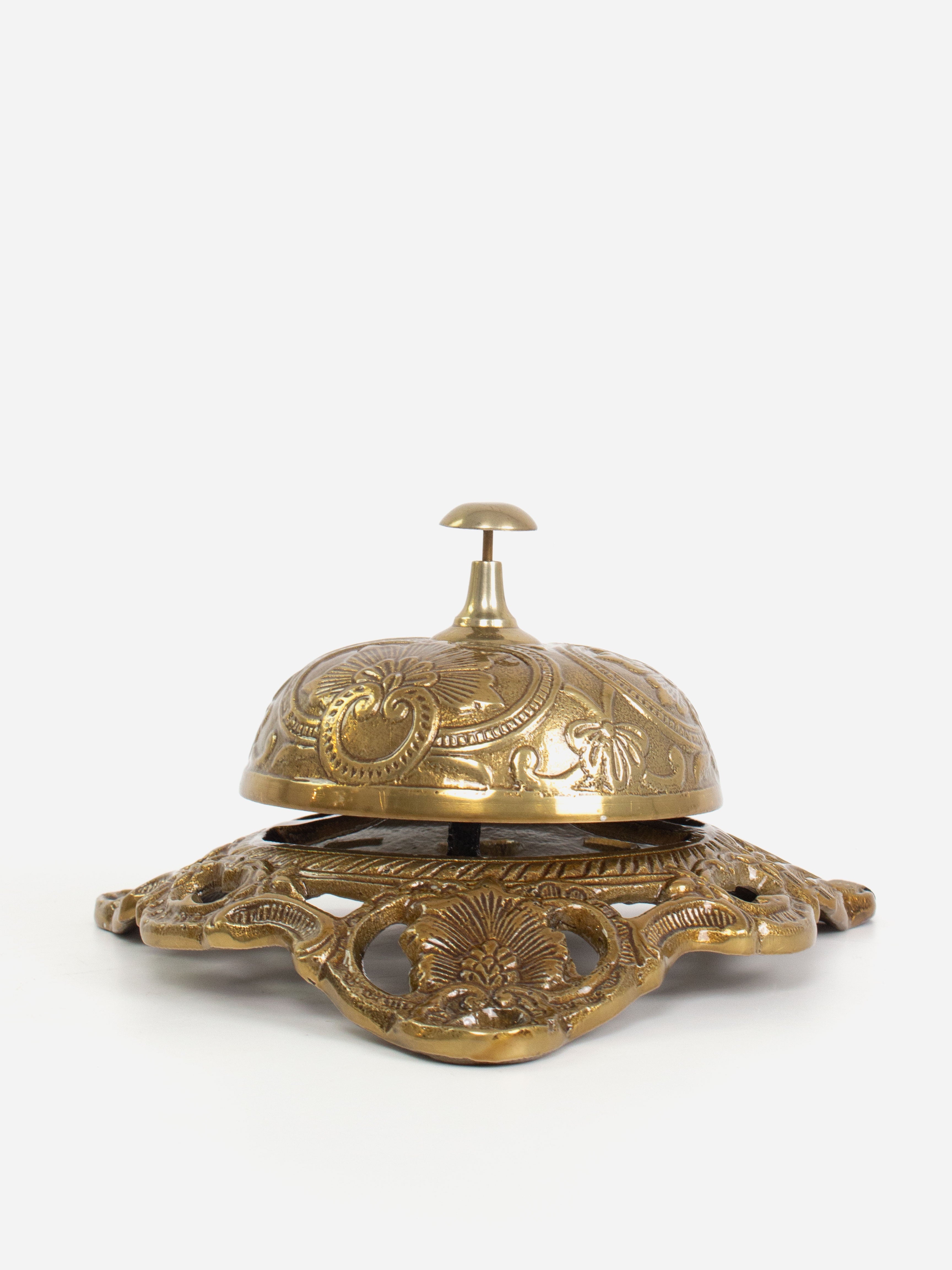 Ornate Floral Table Bell