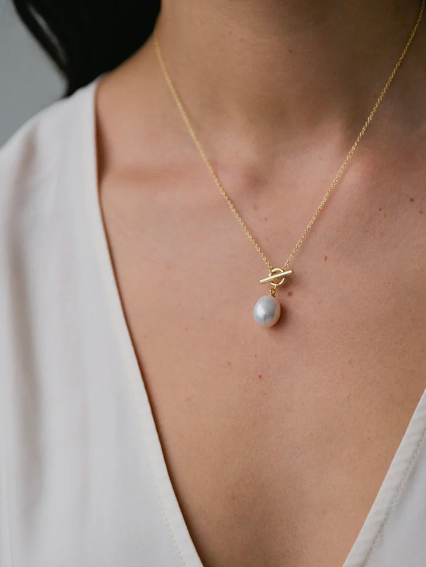 Pearl Thread Necklace