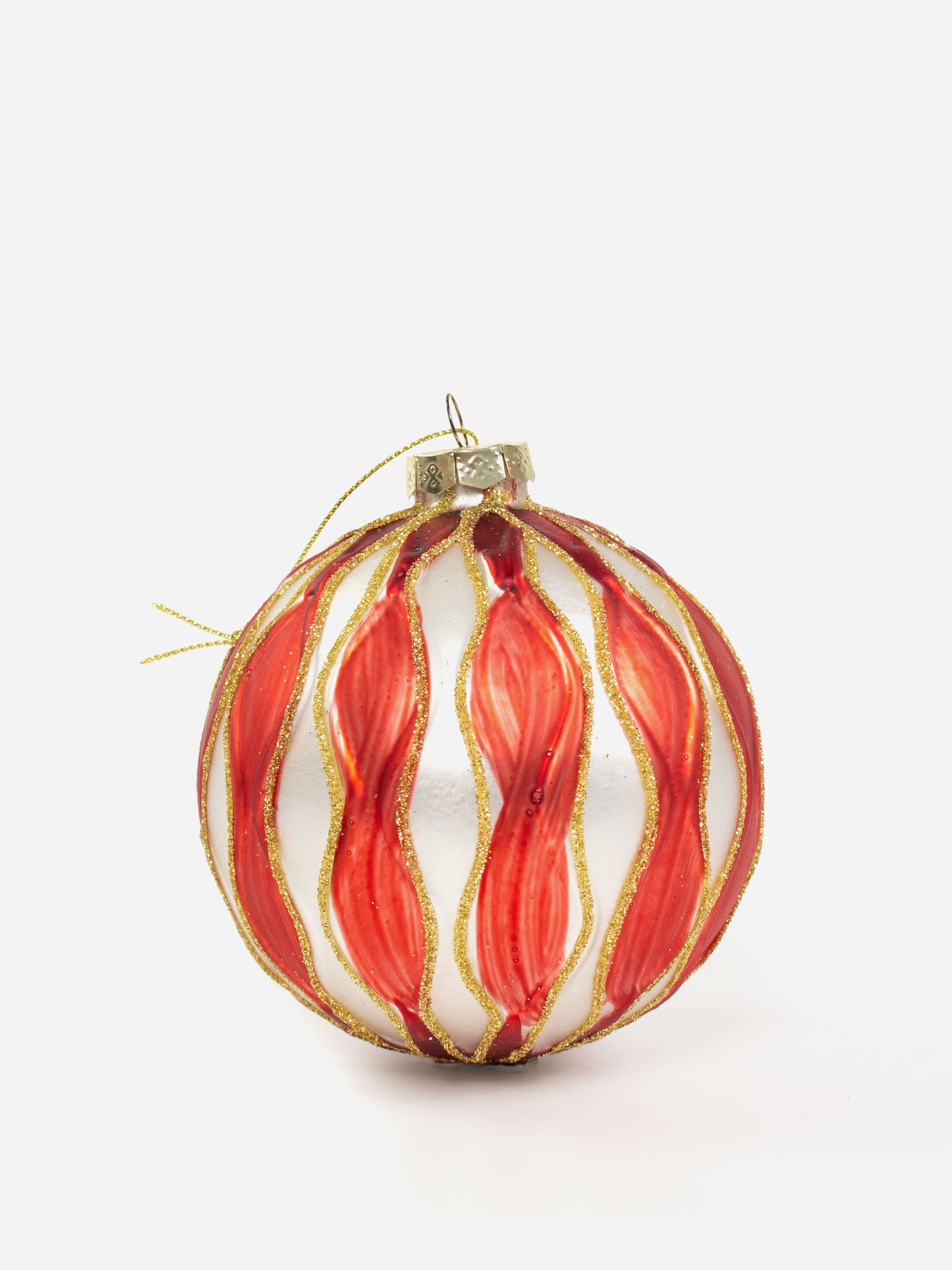 Peppermint Twist Bauble
