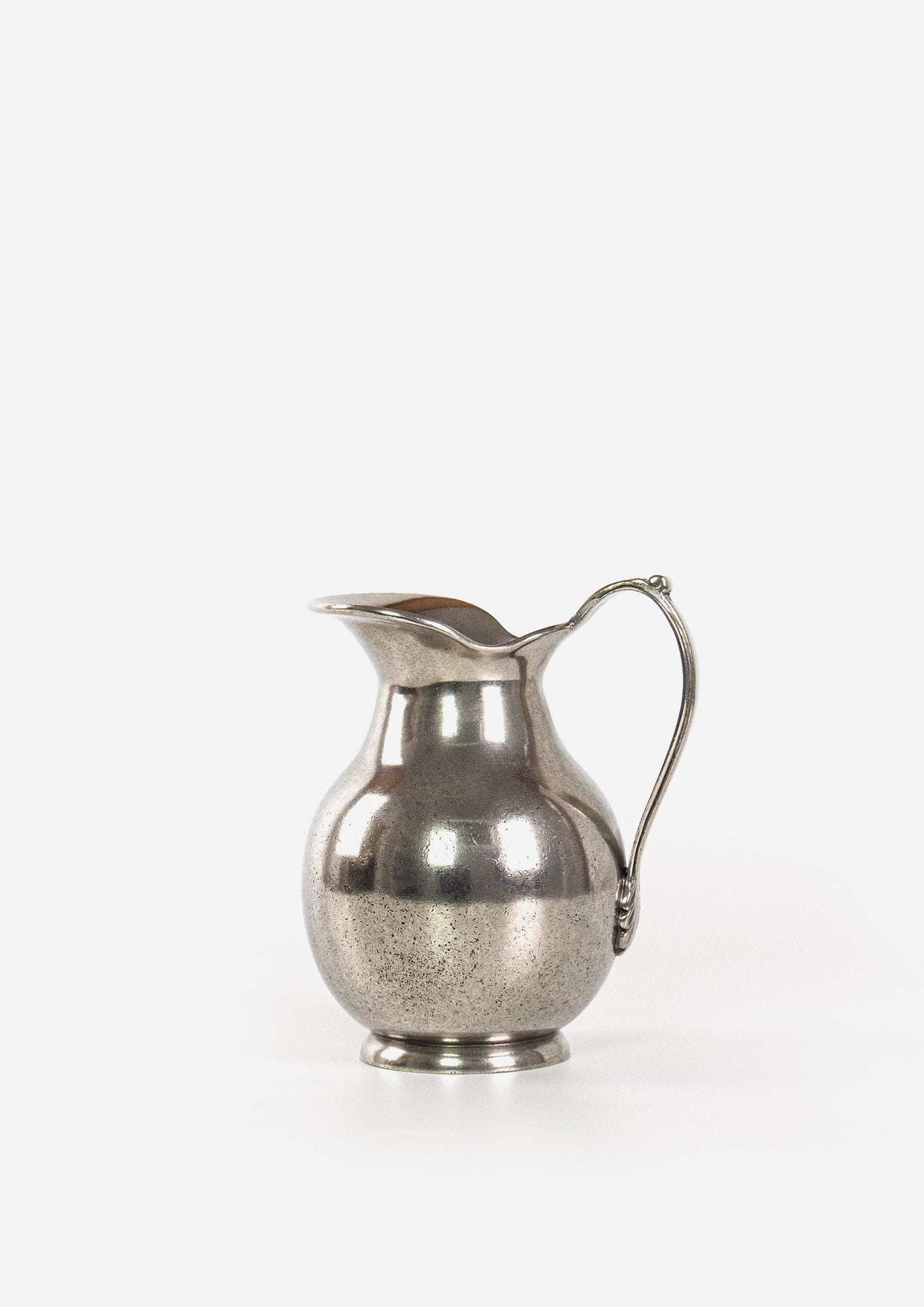 Pewter Jug with Flat Handle
