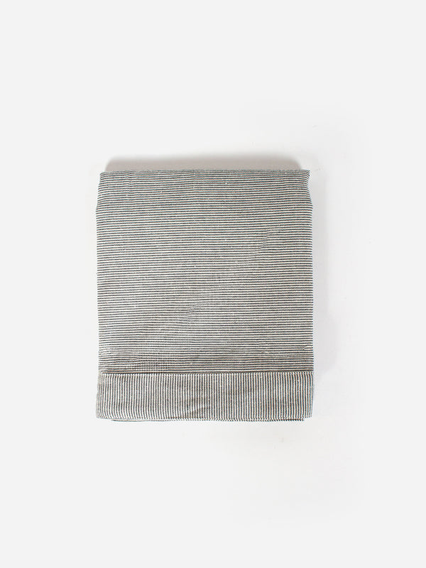 Pinstripe Table Runner | Charcoal