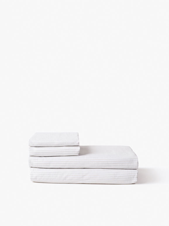 Pinstripe Cotton Sheet
