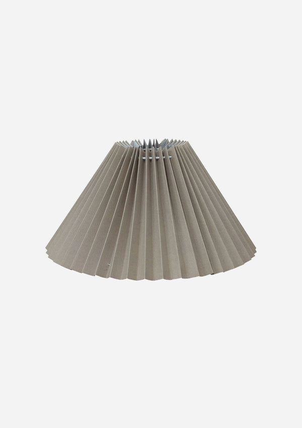 Taupe Pleated Shade