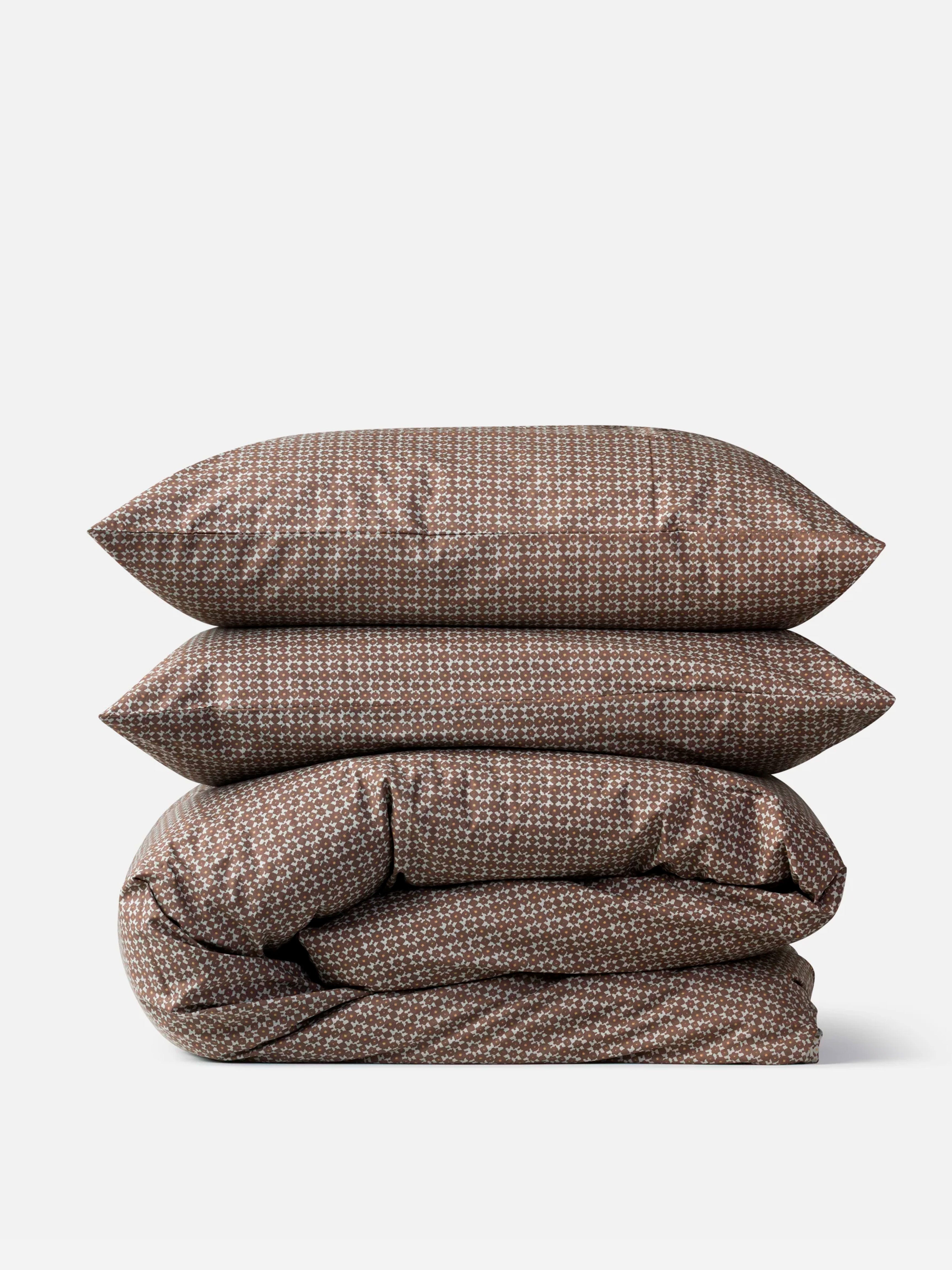 Porto Cocoa & Miso Duvet Cover