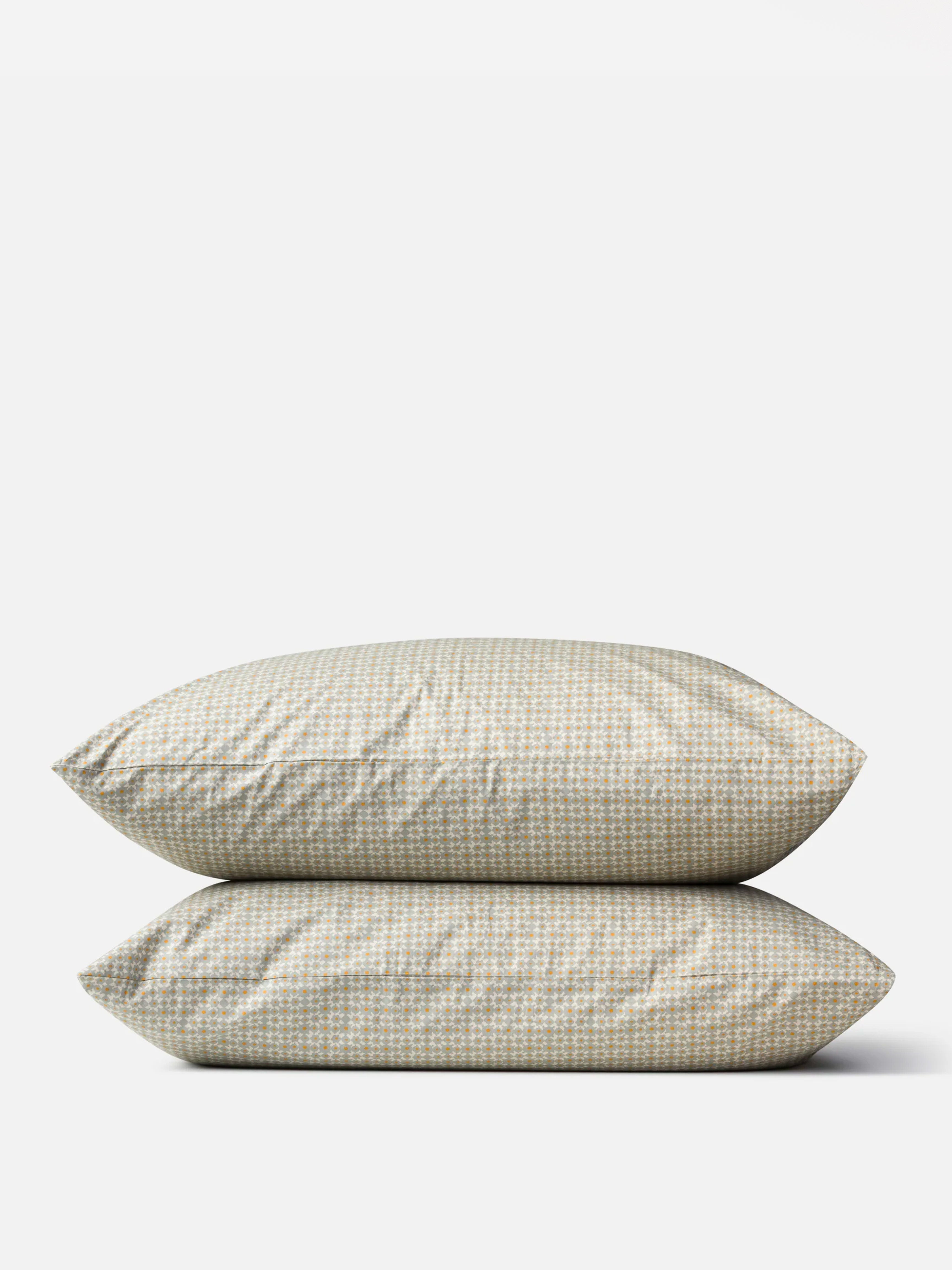 Porto Pumpkin & Cloud Pillowcase Set