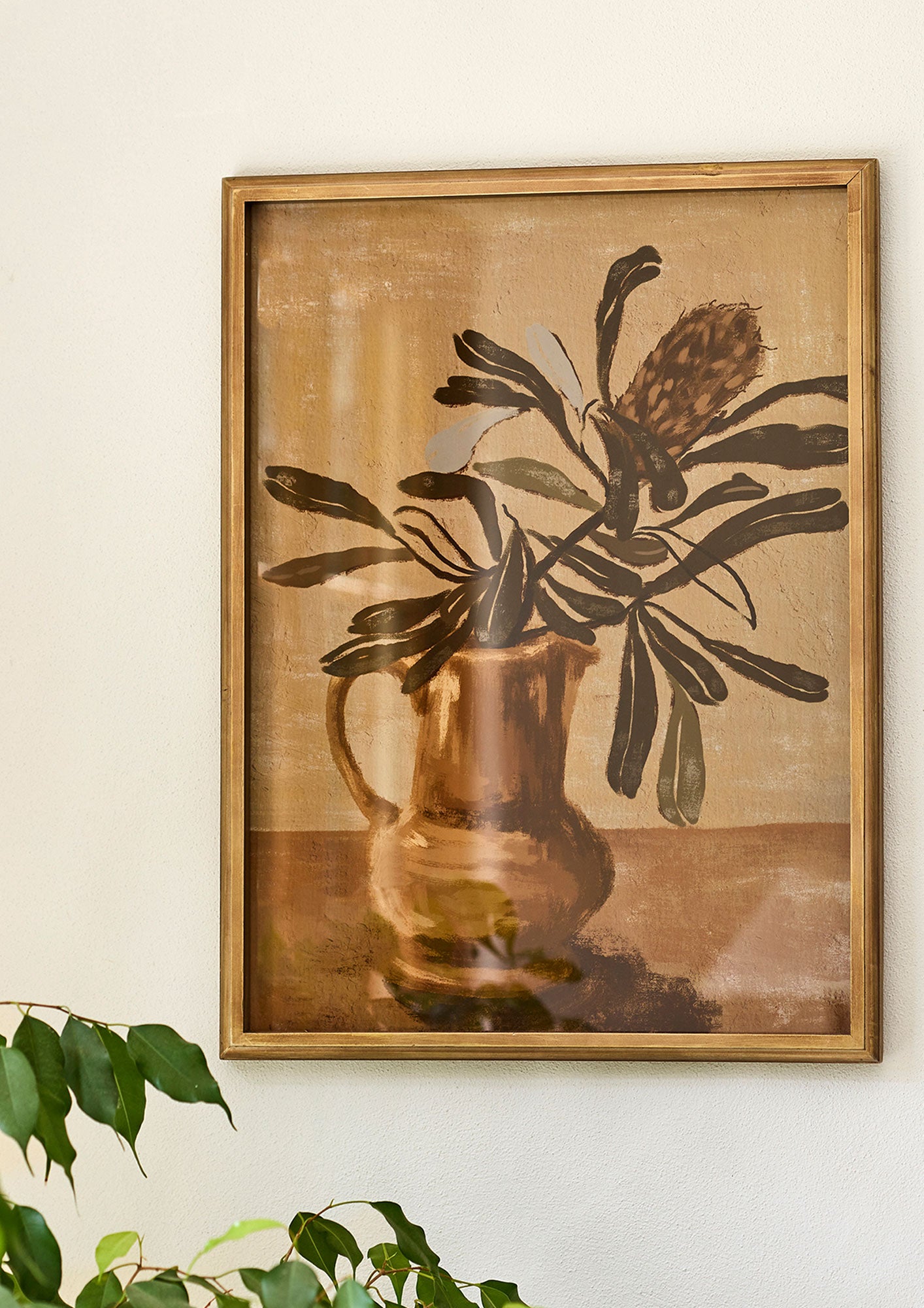 Protea Jug Wall Art