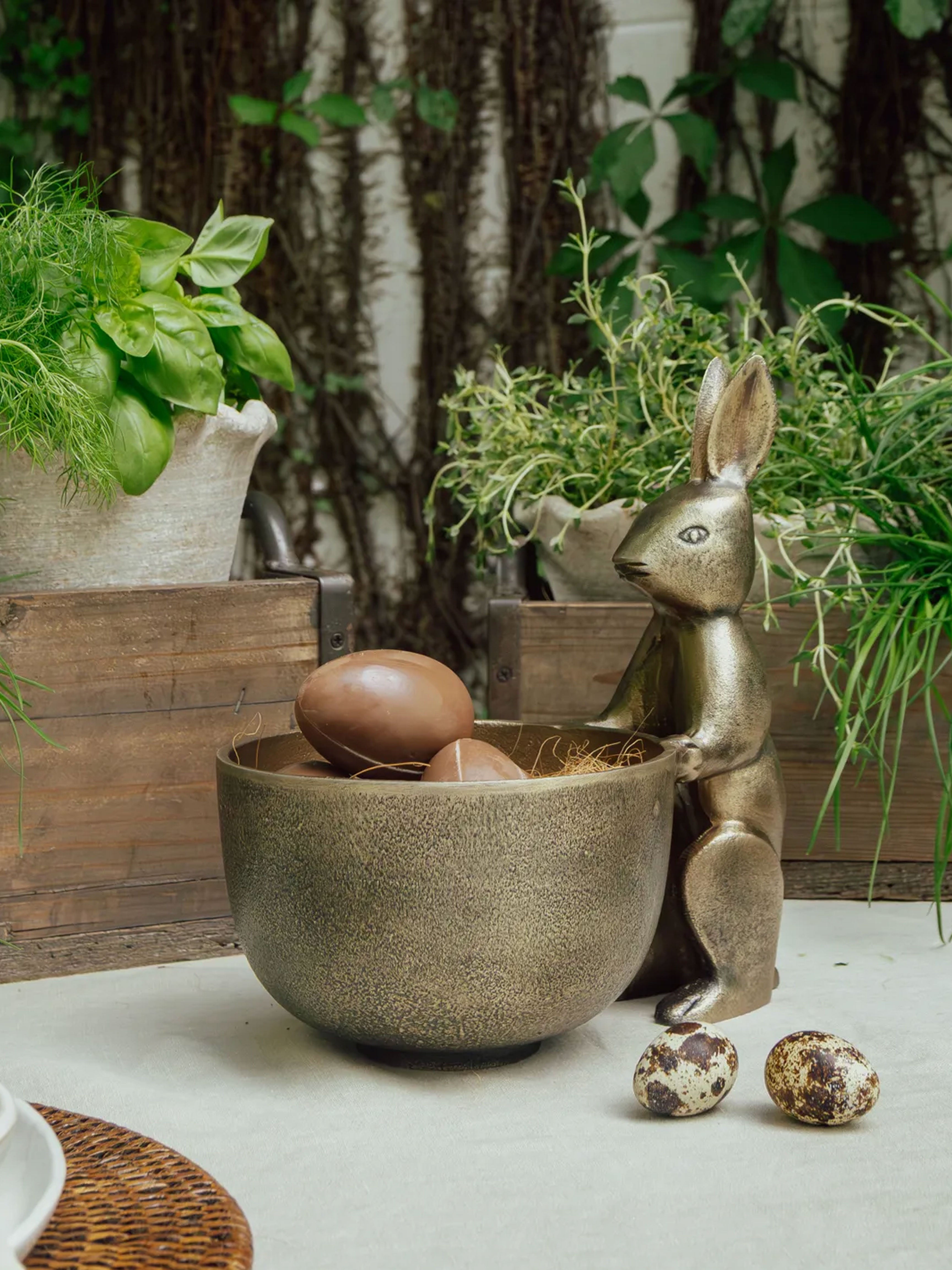 Rabbit Sitting Sweets Bowl