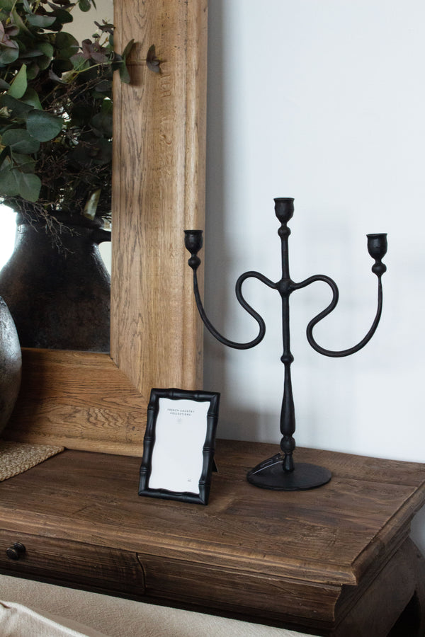 Raine Iron Candelabra