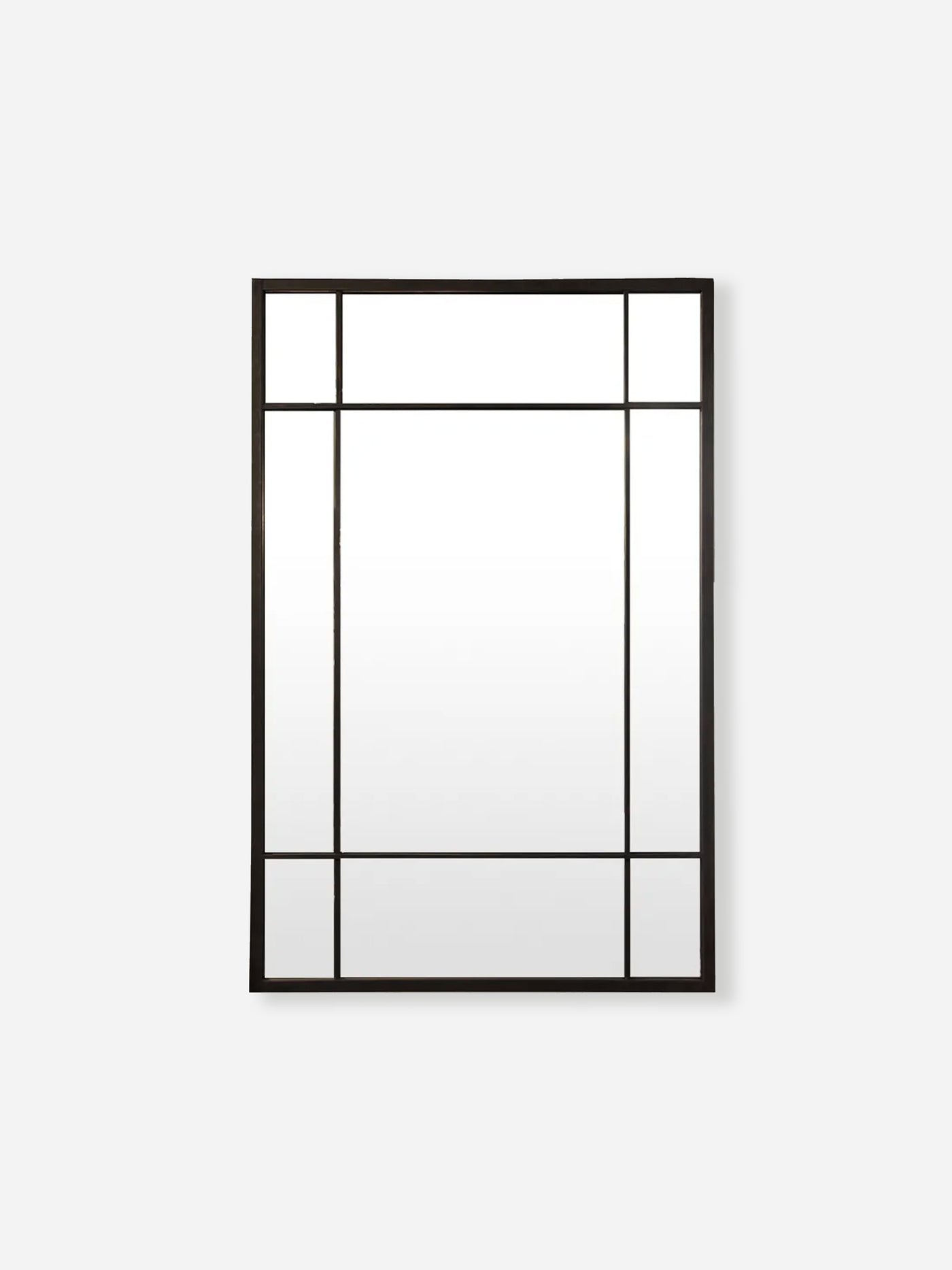 Grid Mirror Design Rectangle Iron Grid Mirror