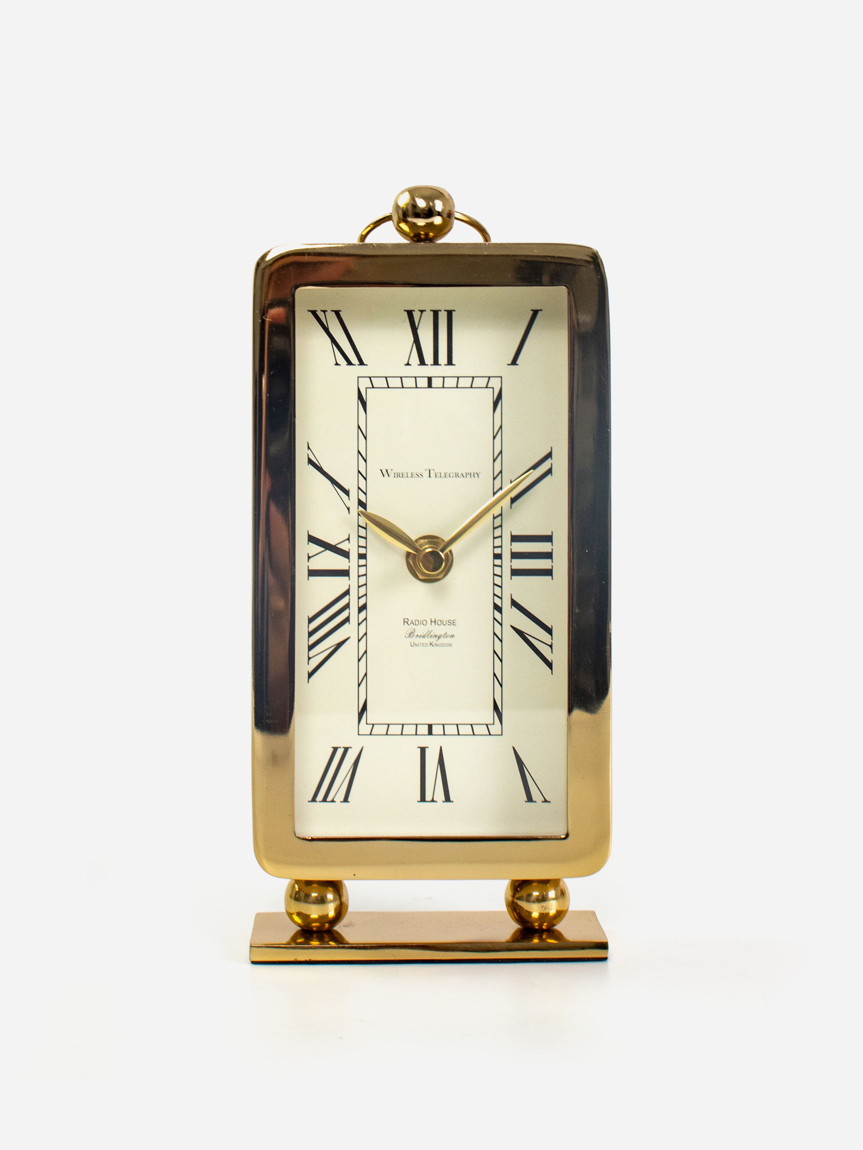 Rectangle Mid-Century Clock