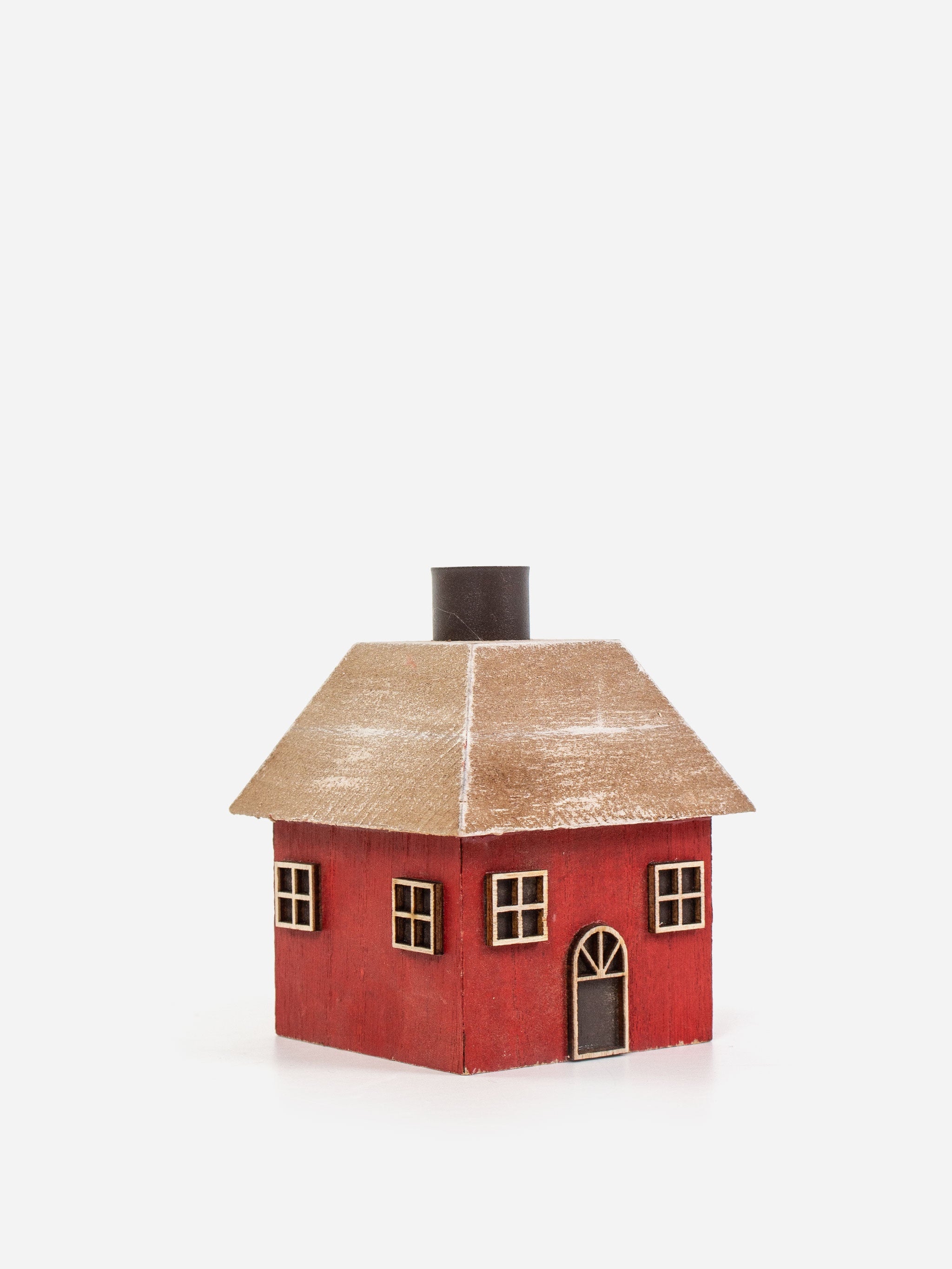Red Wooden Cottage