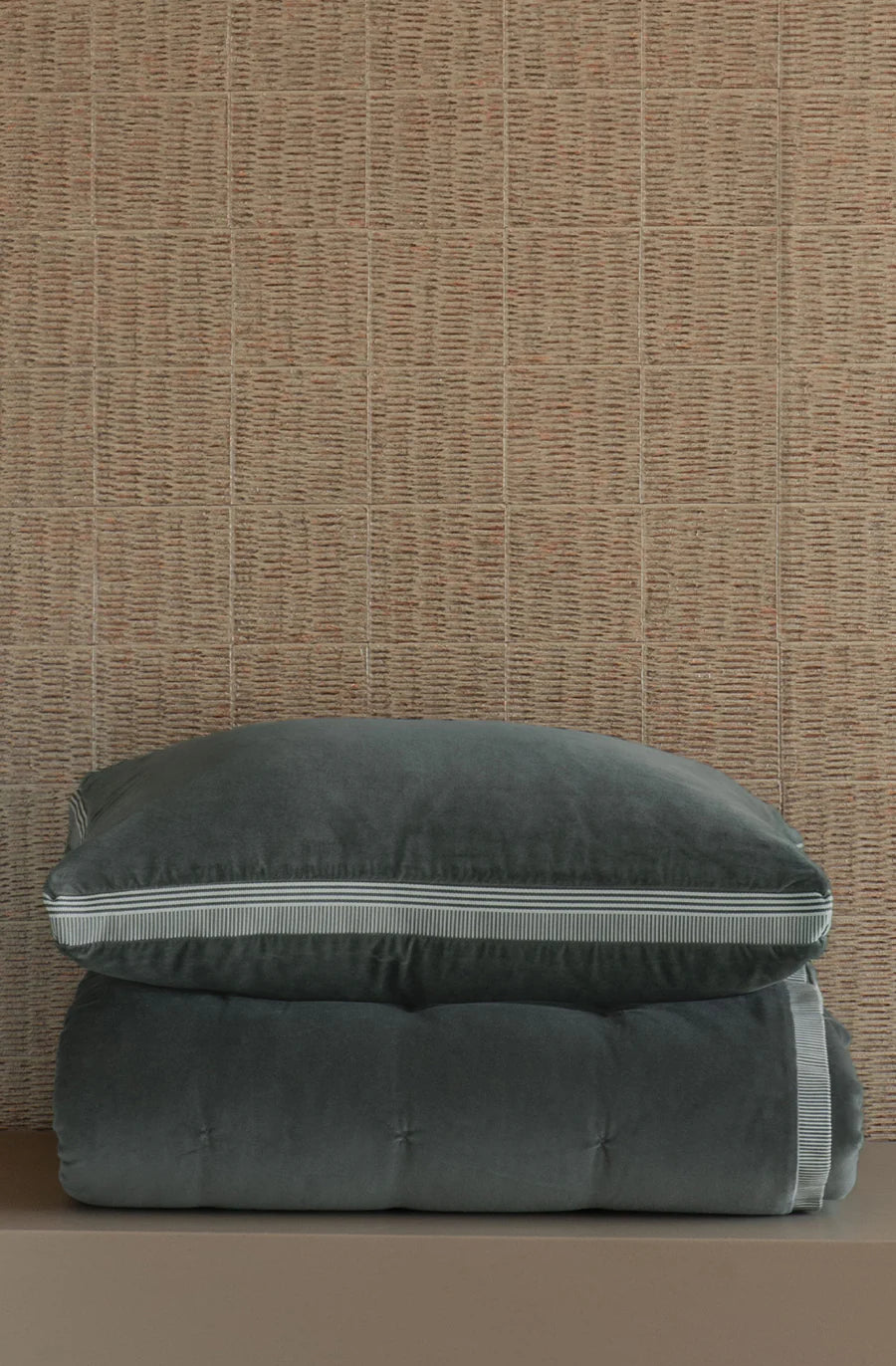 Riga Charcoal Comforter