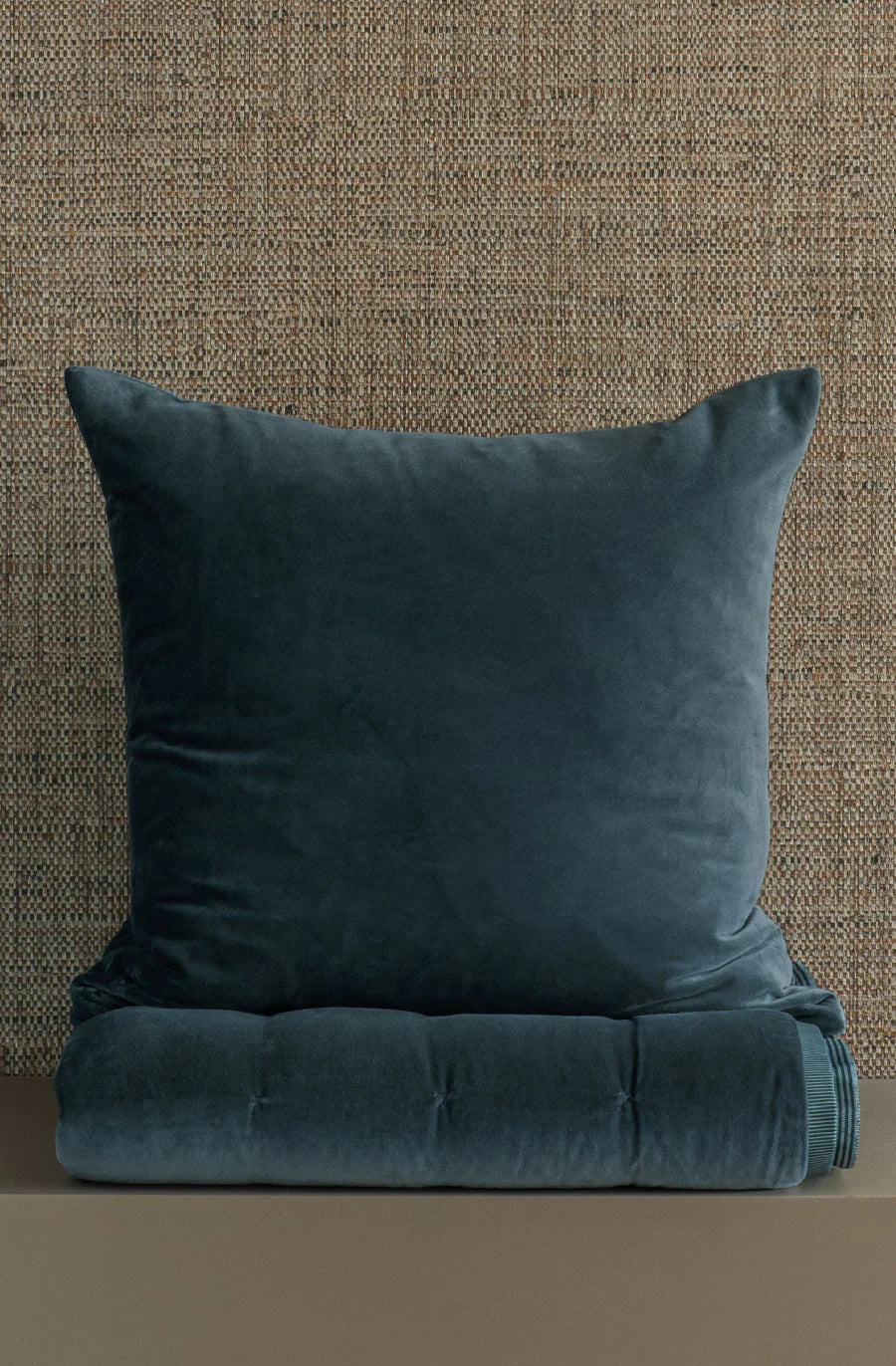 Riga Prussian Blue Comforter