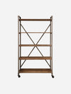 Riveria Industrial Bookcase | Beige