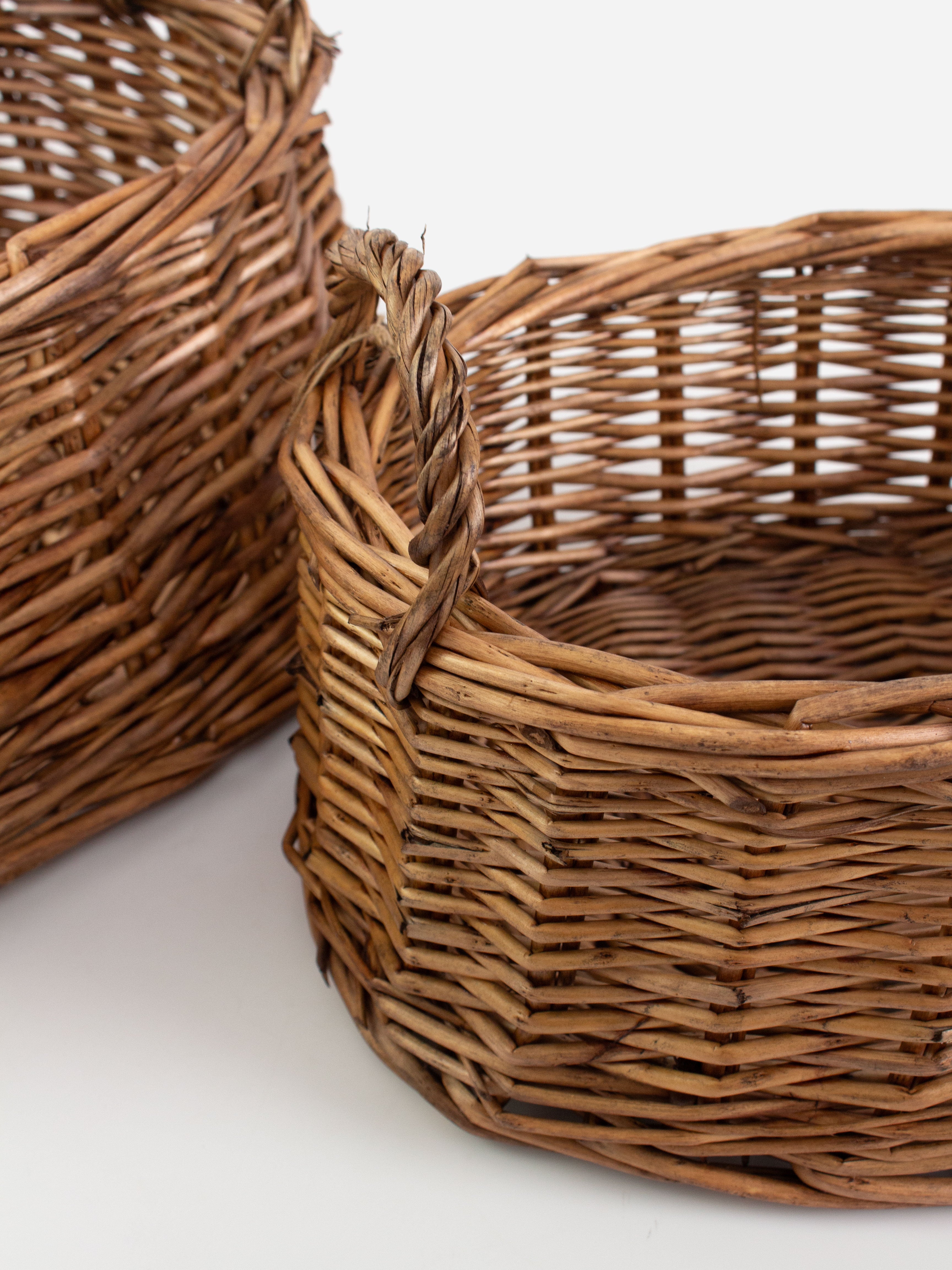 Riviera Woven Low Basket