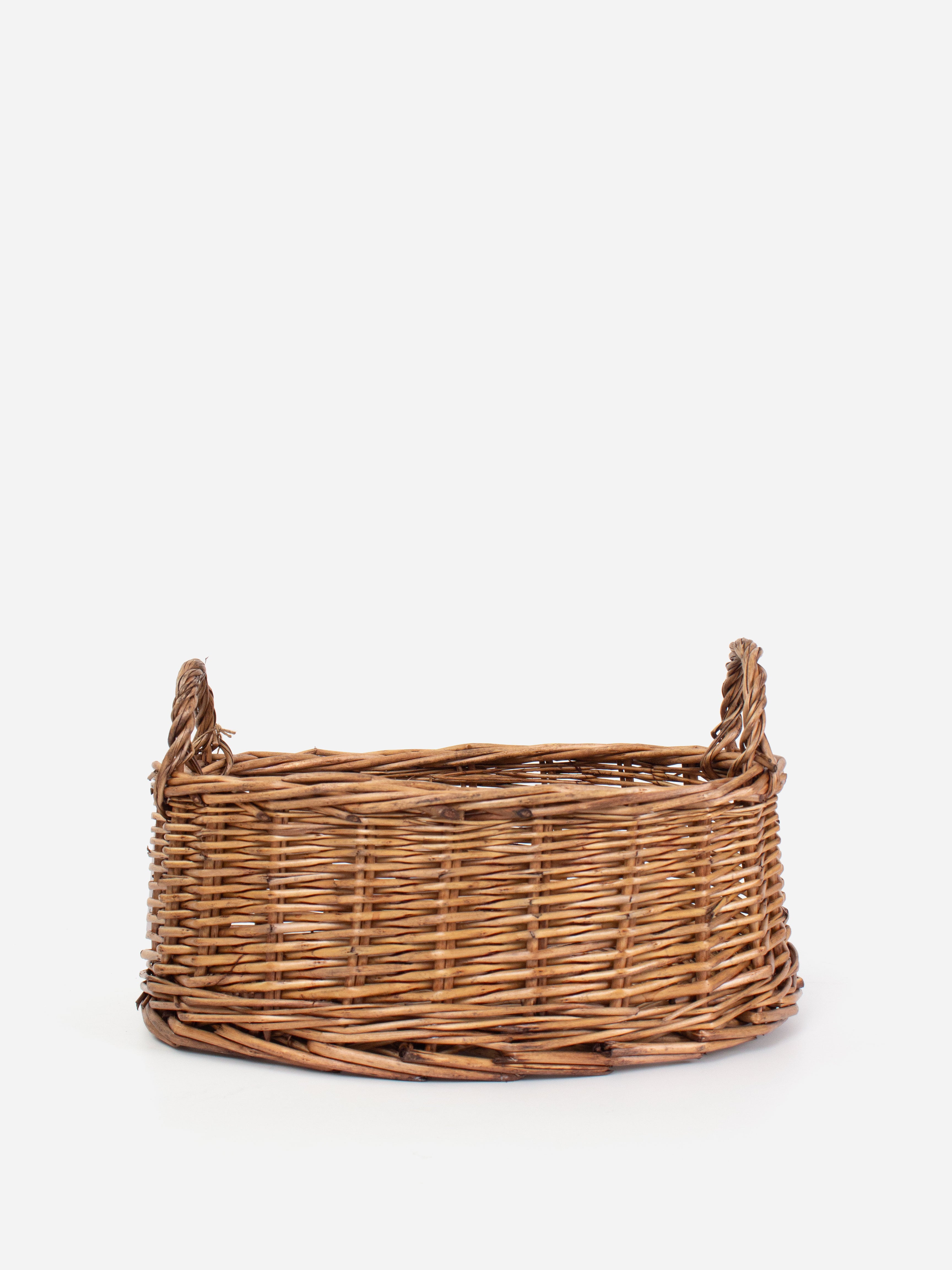 Riviera Woven Low Basket