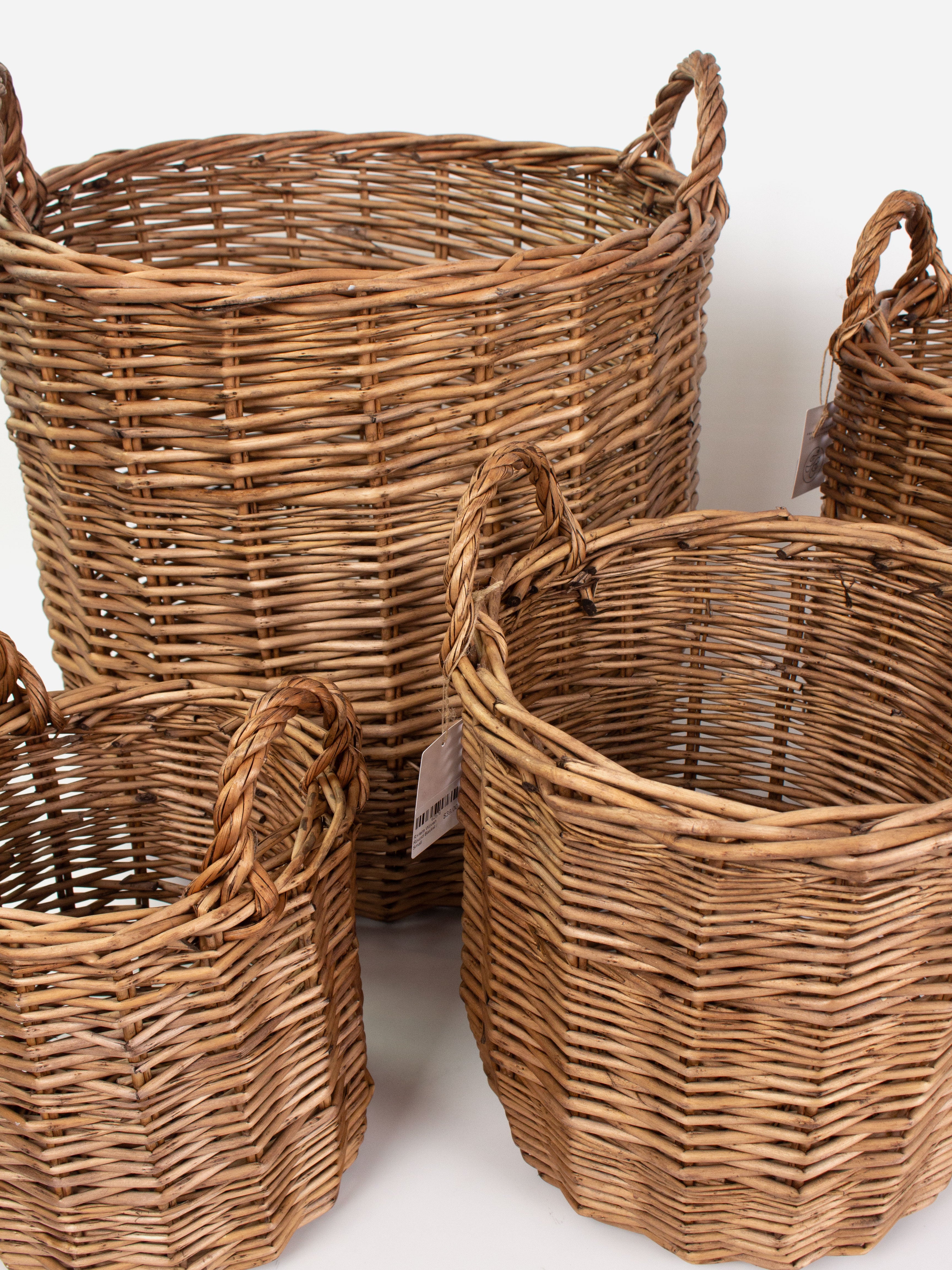 Riviera Woven Round Basket